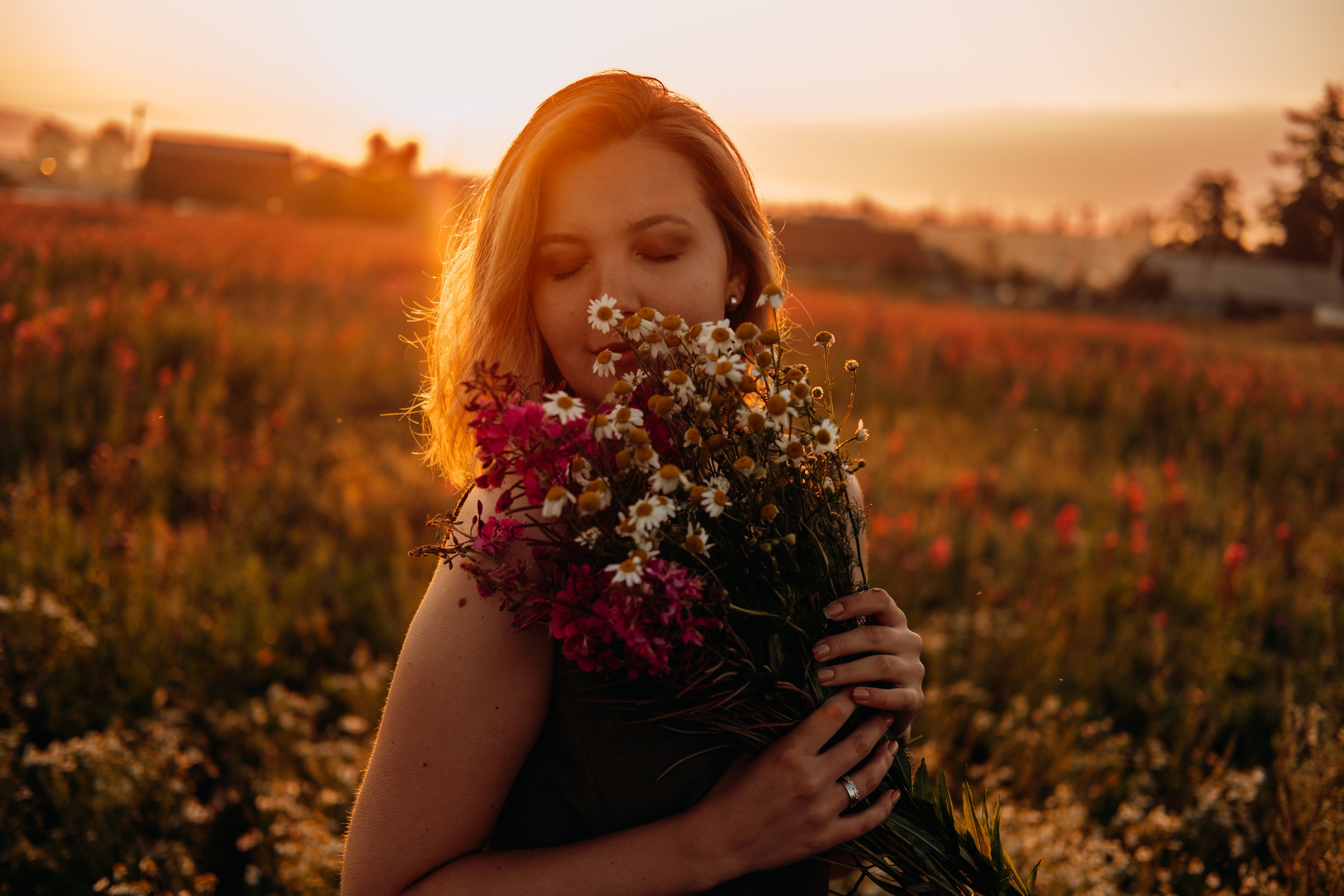 Пикник в поле. Фотограф в Иркутске Анна Мирошникова