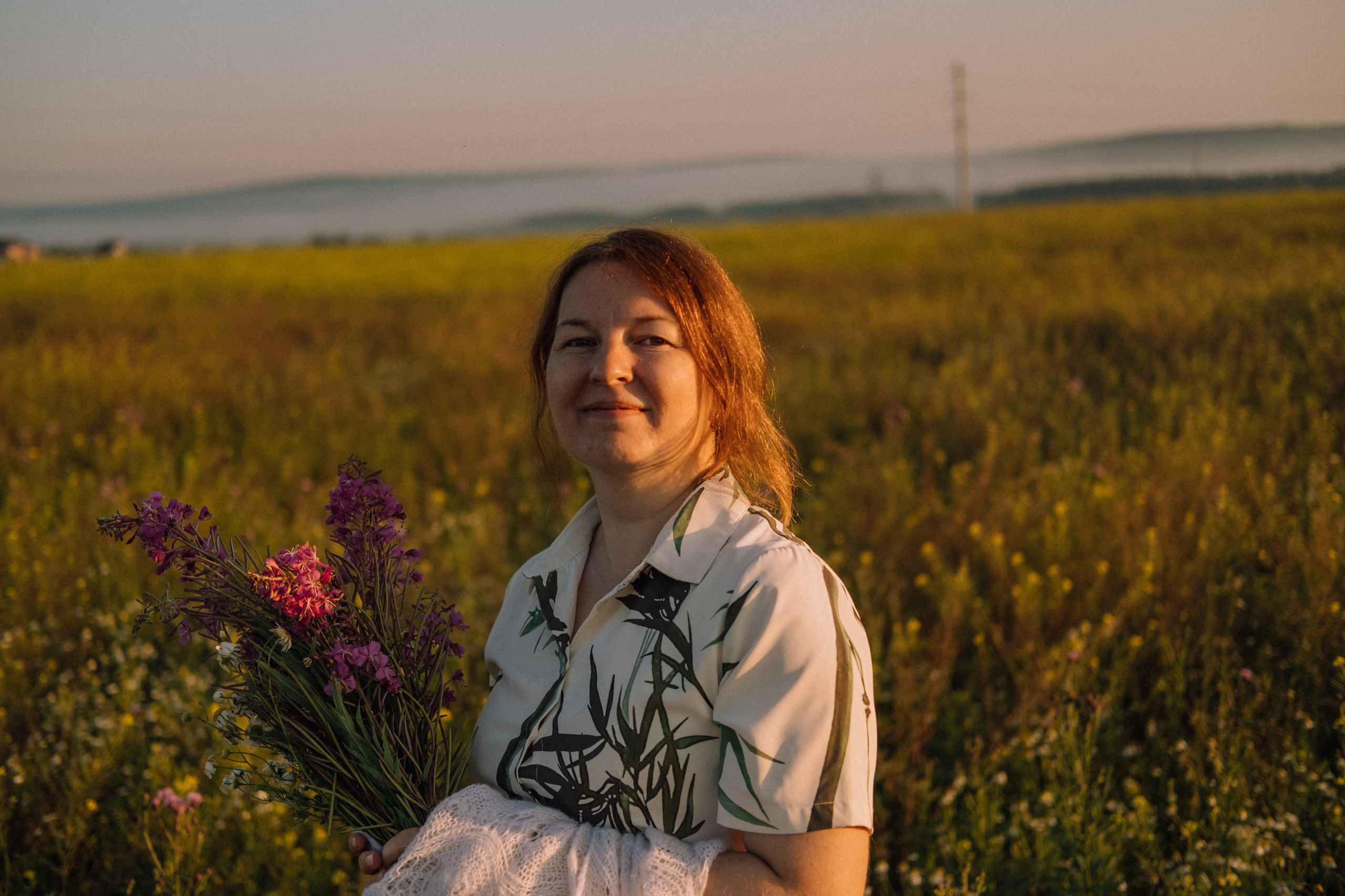 Пикник в поле. Фотограф в Иркутске Анна Мирошникова