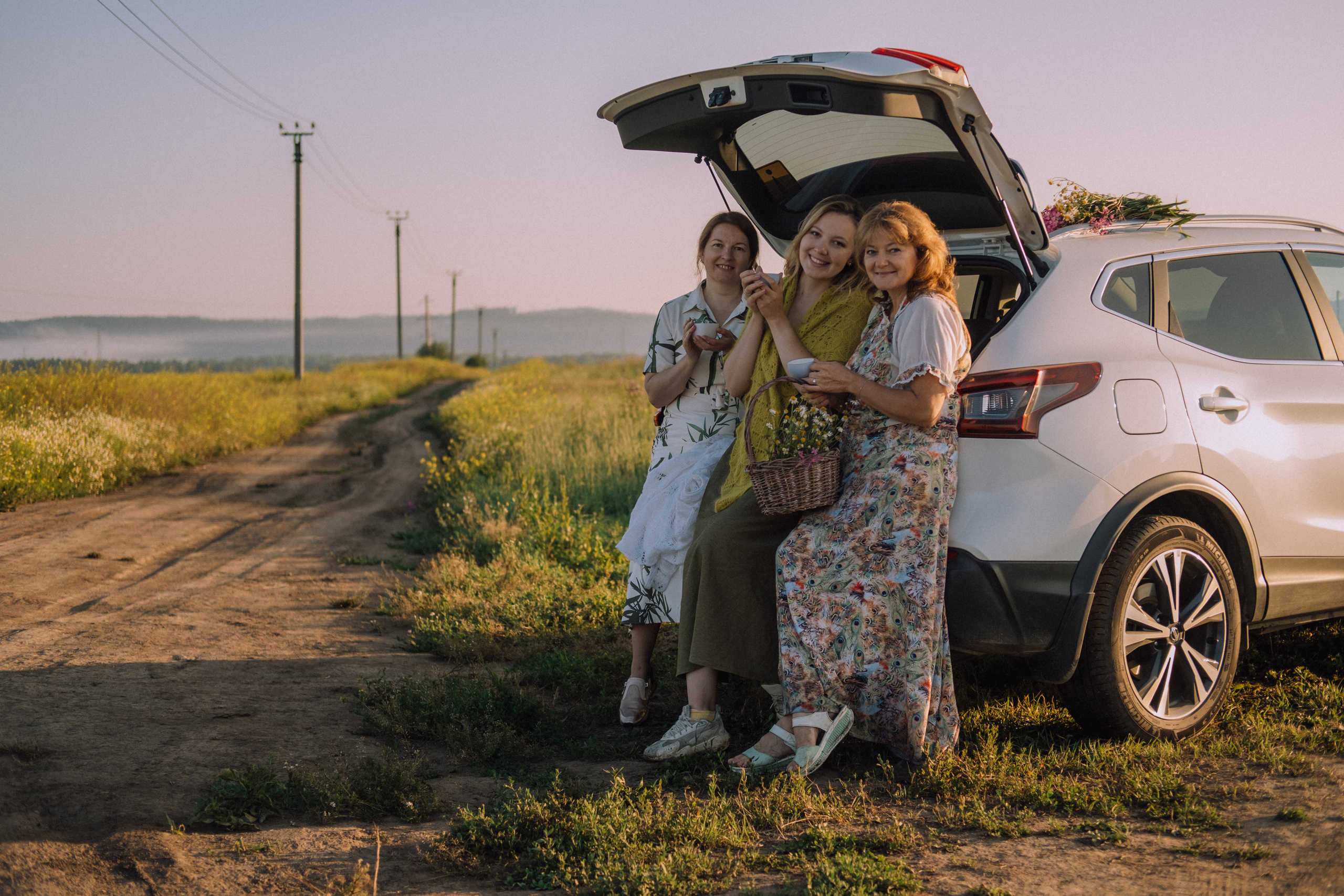 Пикник в поле. Фотограф в Иркутске Анна Мирошникова