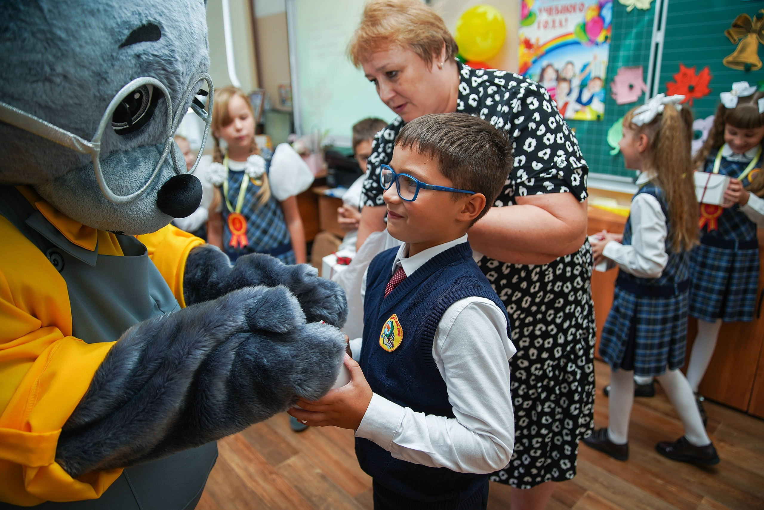 Праздник в классе. Семейный и детский фотограф в Нижнем Новгороде