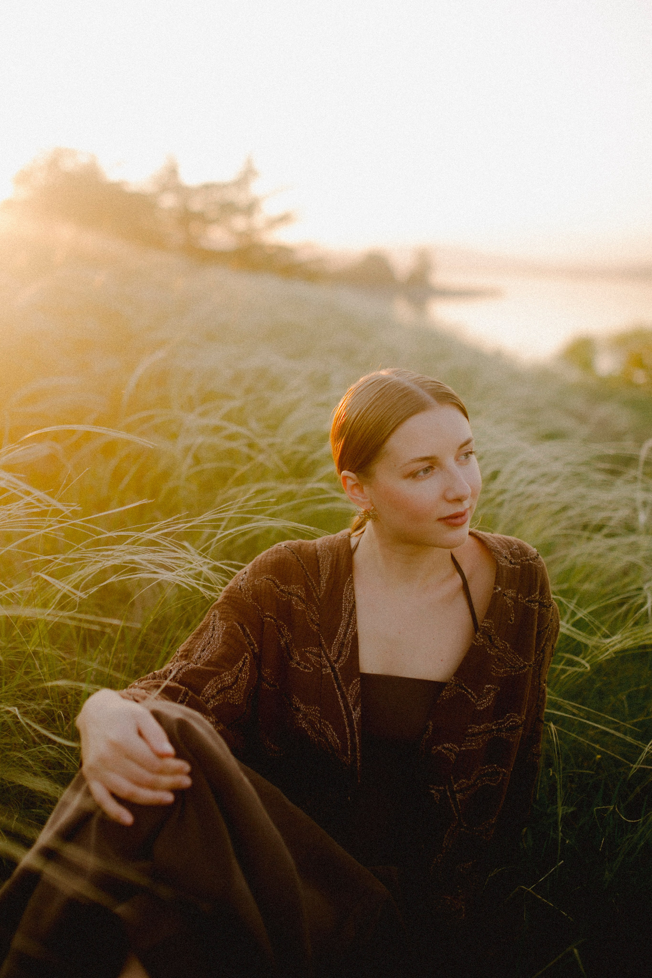 Evening with Jen at Tbilisi sea. Alex&Polly | Wedding & Family Photographer Tbilisi