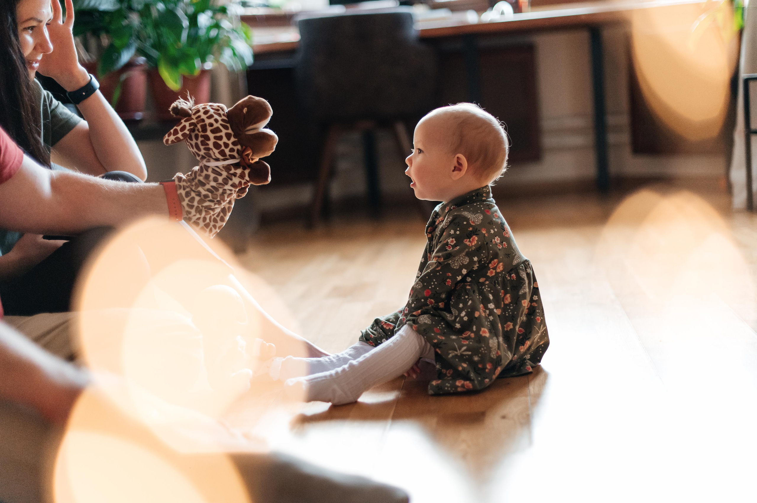 Предновогодняя фотосессия с годовалой малышкой. Семейный фотограф. Lifestyle. Москва. Анастасия Михайлова