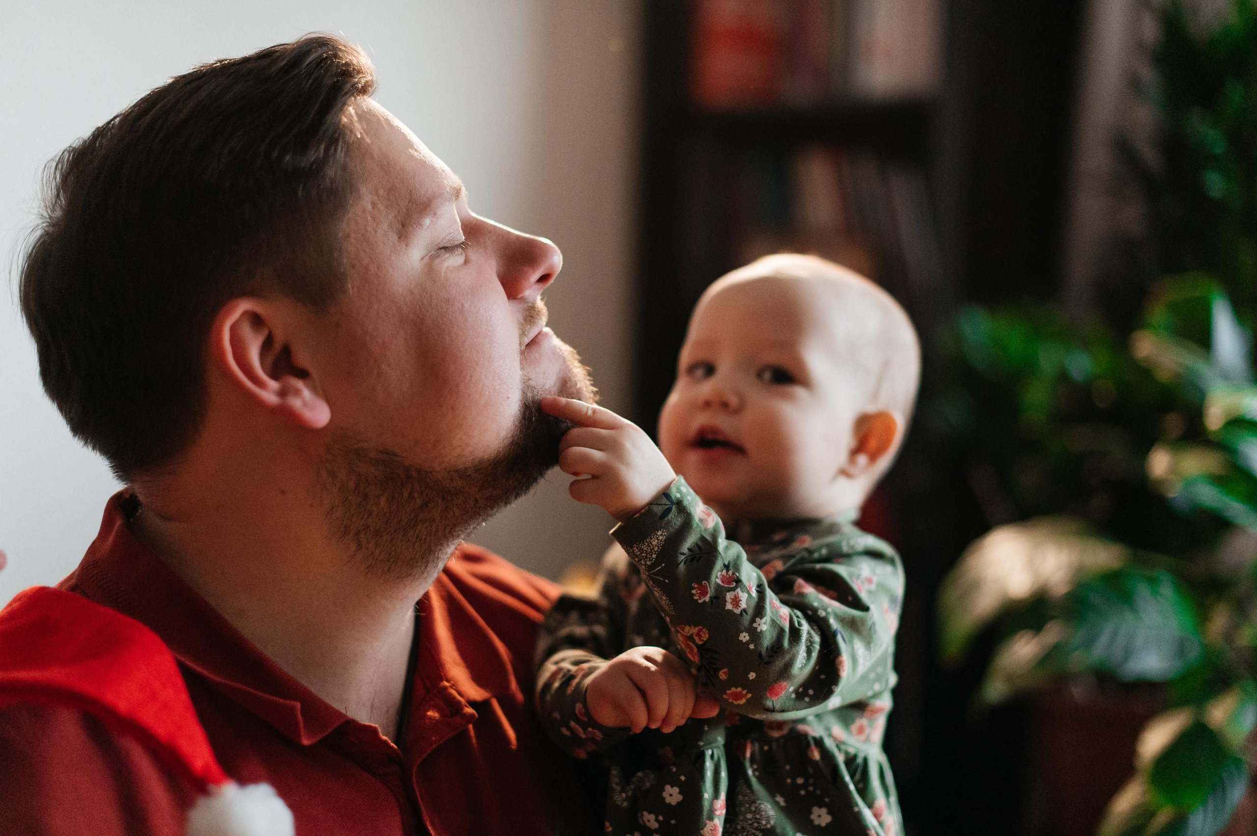 Предновогодняя фотосессия с годовалой малышкой. Семейный фотограф. Lifestyle. Москва. Анастасия Михайлова