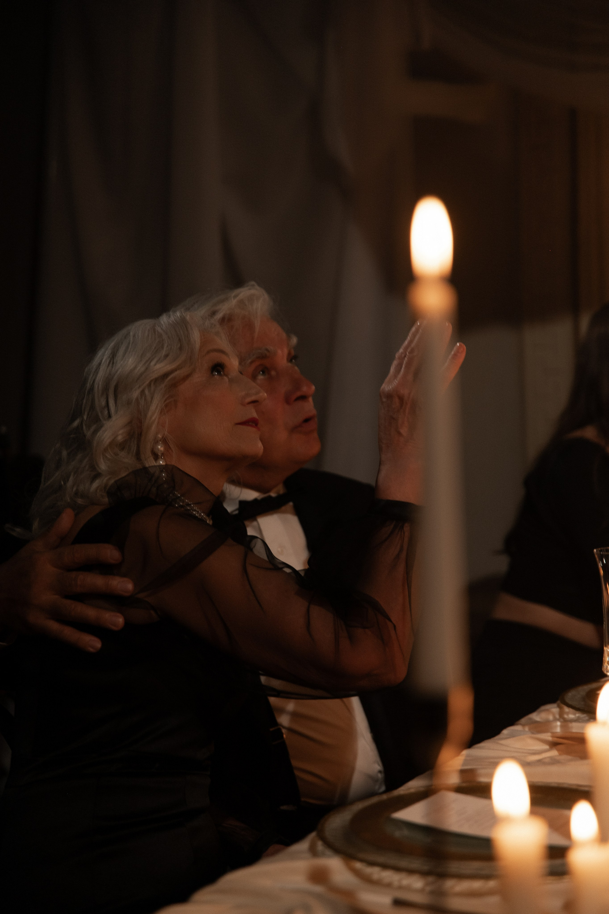 Камерный свадебный ужин при свечах в старинном особняке в фотостудии 21. Kult. Ярослава Ерина — свадебный фотограф в Москве