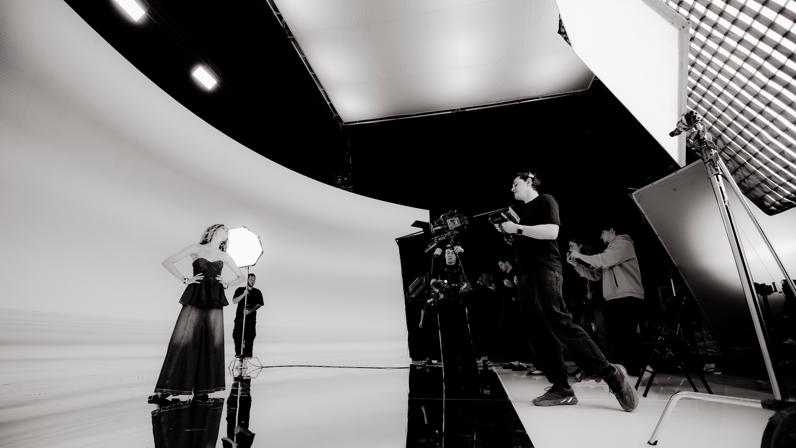 Lamoda backstage с Еленой Подкаминской. Репортажный, event, концертный и backstage фотограф из Москвы Виталий Кривцов