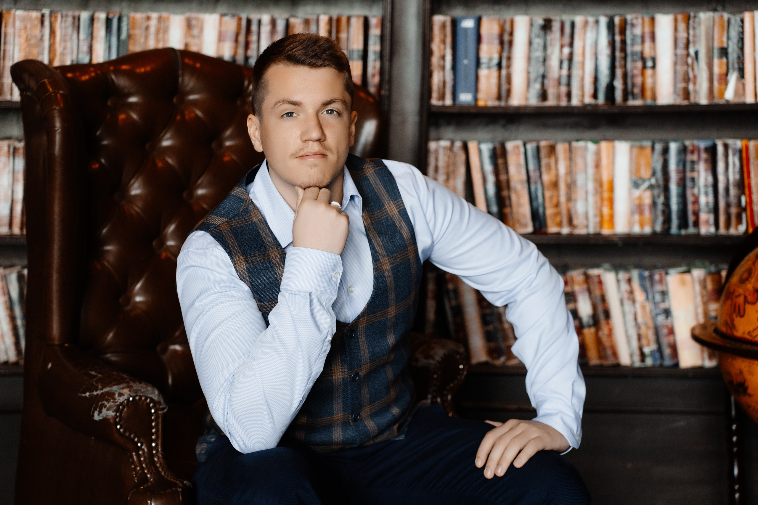 Мужская студийная фотосессия. Свадебный и семейный фотограф в Москве Светлана Зоткина