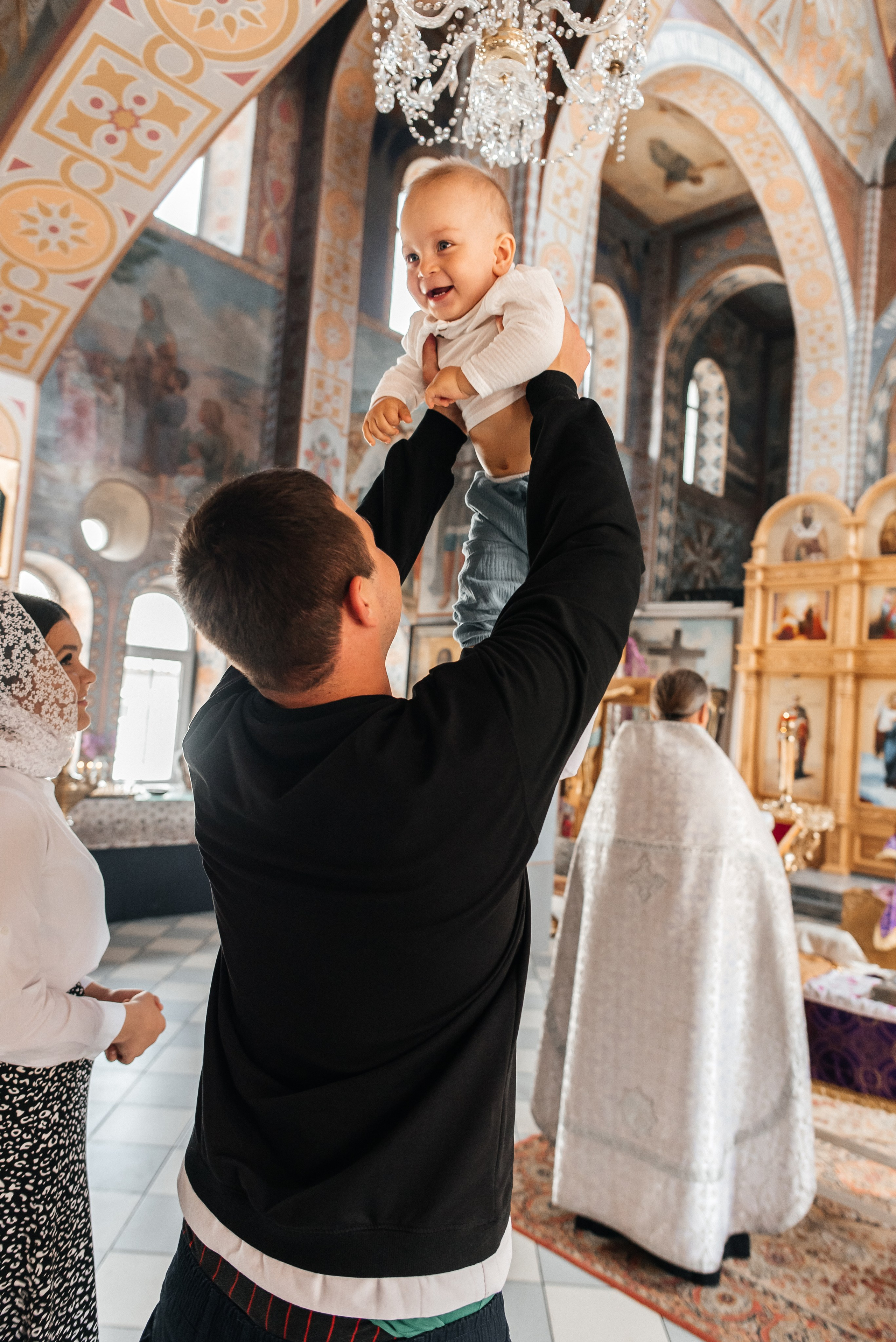 Крещение Матвея. Детский и семейный фотограф выпускной альбом Приморско-Ахтарск