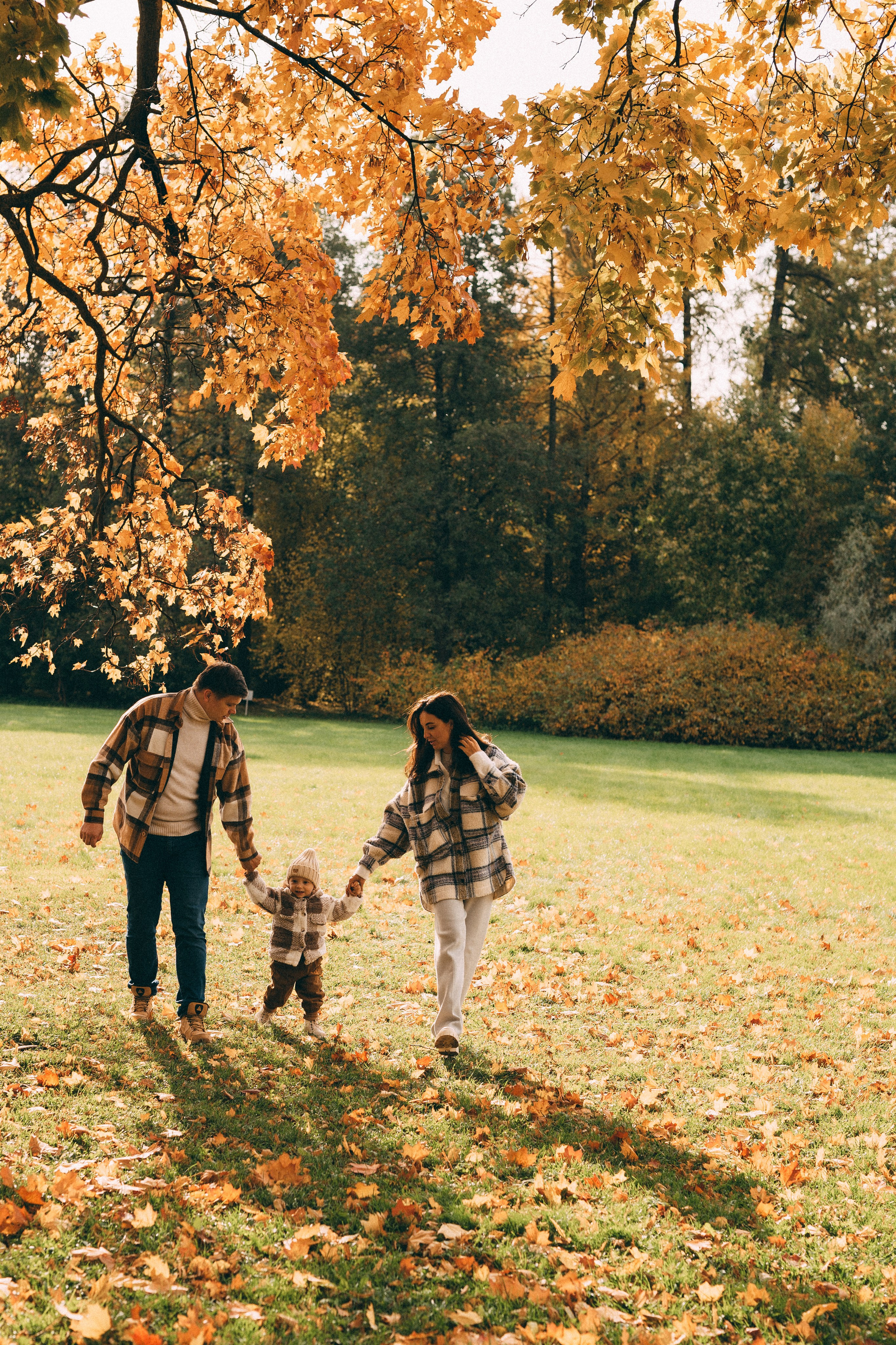 Золото осени. Семейный и женский фотограф в Санкт-Петербурге Татьяна Стружкина