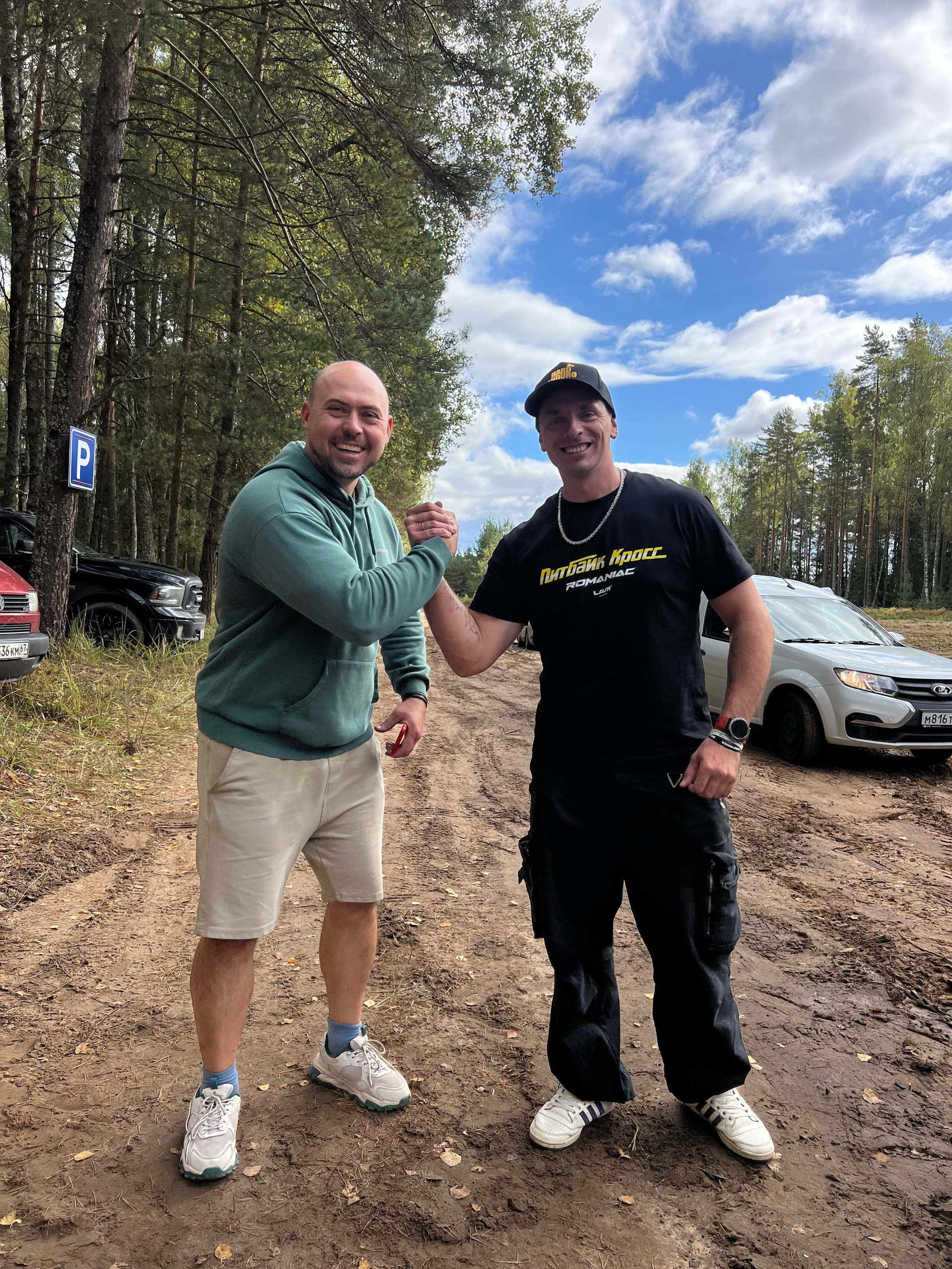 Наш инструктор на прохватах с Романом Курбатовым. Профессиональный прокат эндуро мотоциклов и квадроциклов в г. Белгород