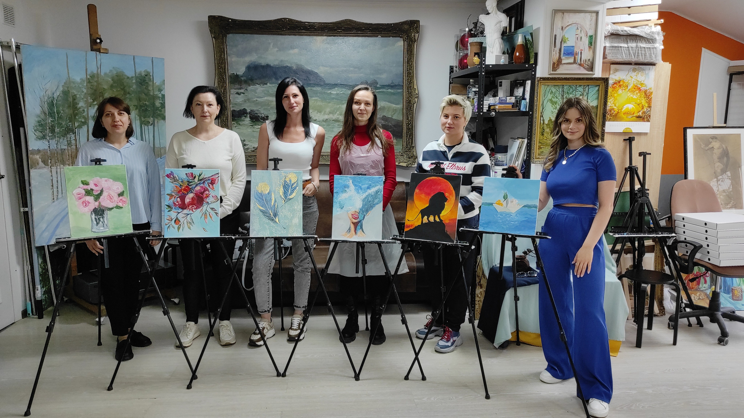 Арт-вечеринки. Арт-вечеринки и мастер-классы в Москве для взрослых и детей