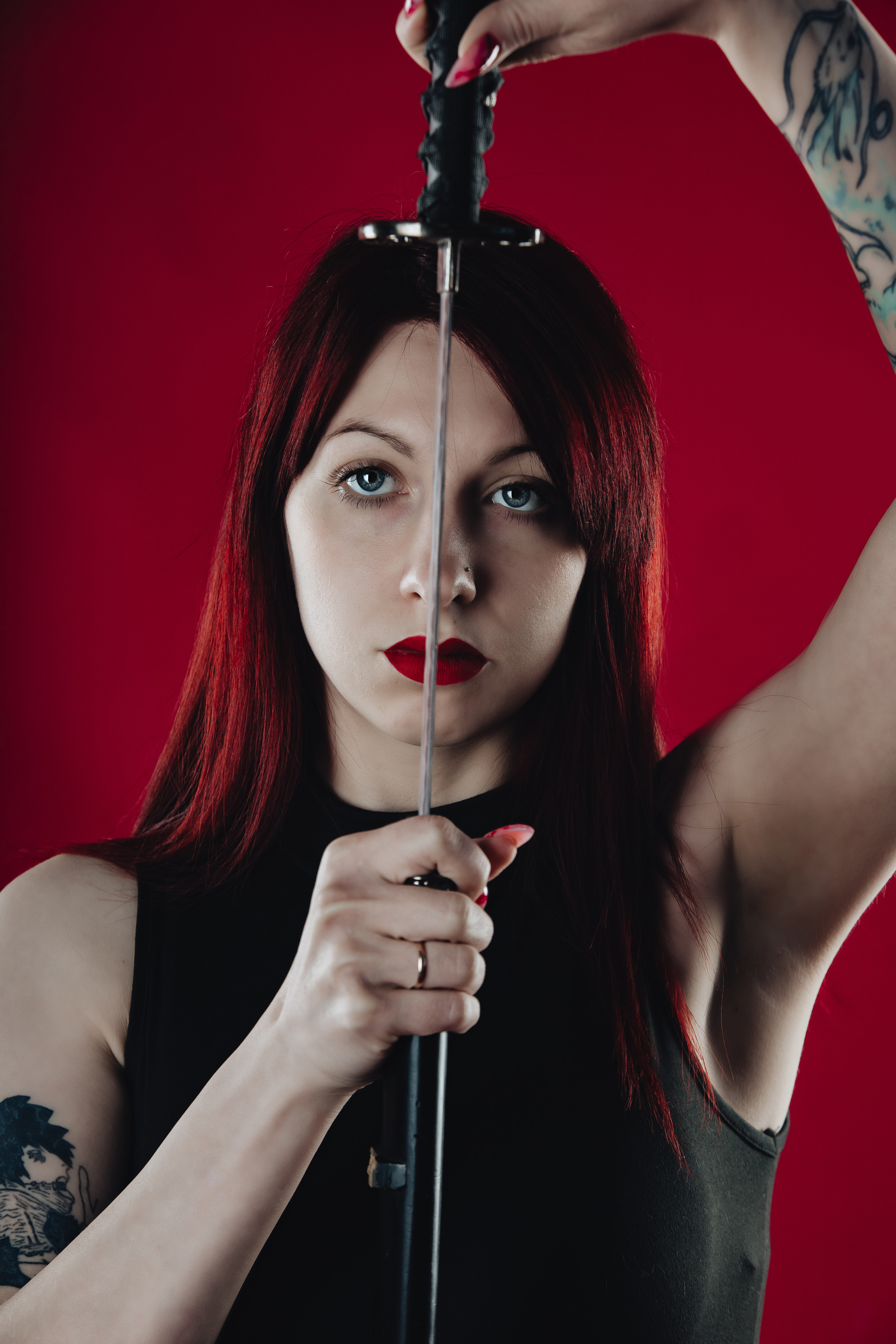 Katana in red. Фотограф в Воркуте Мария Фомина