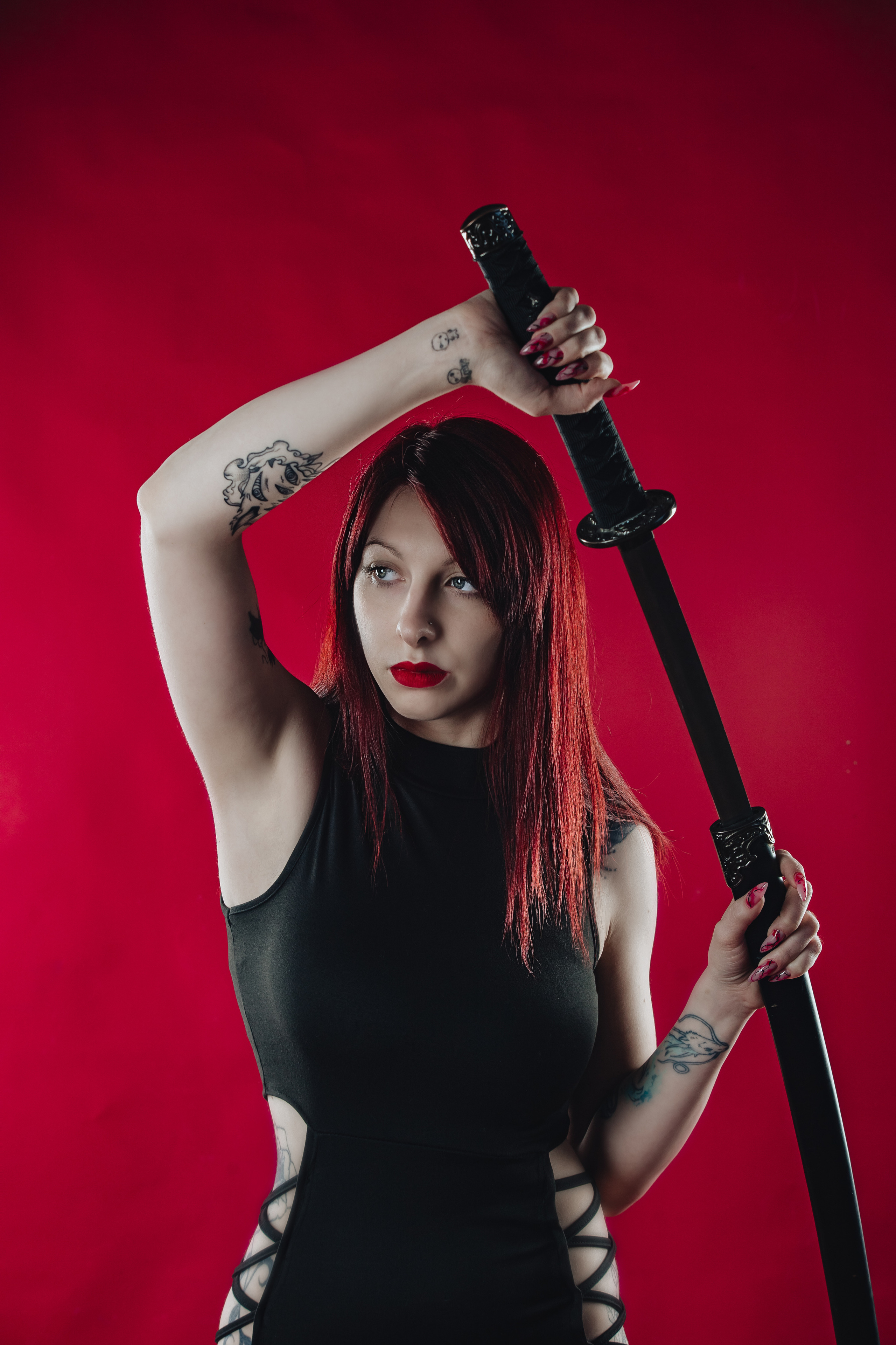 Katana in red. Фотограф в Воркуте Мария Фомина