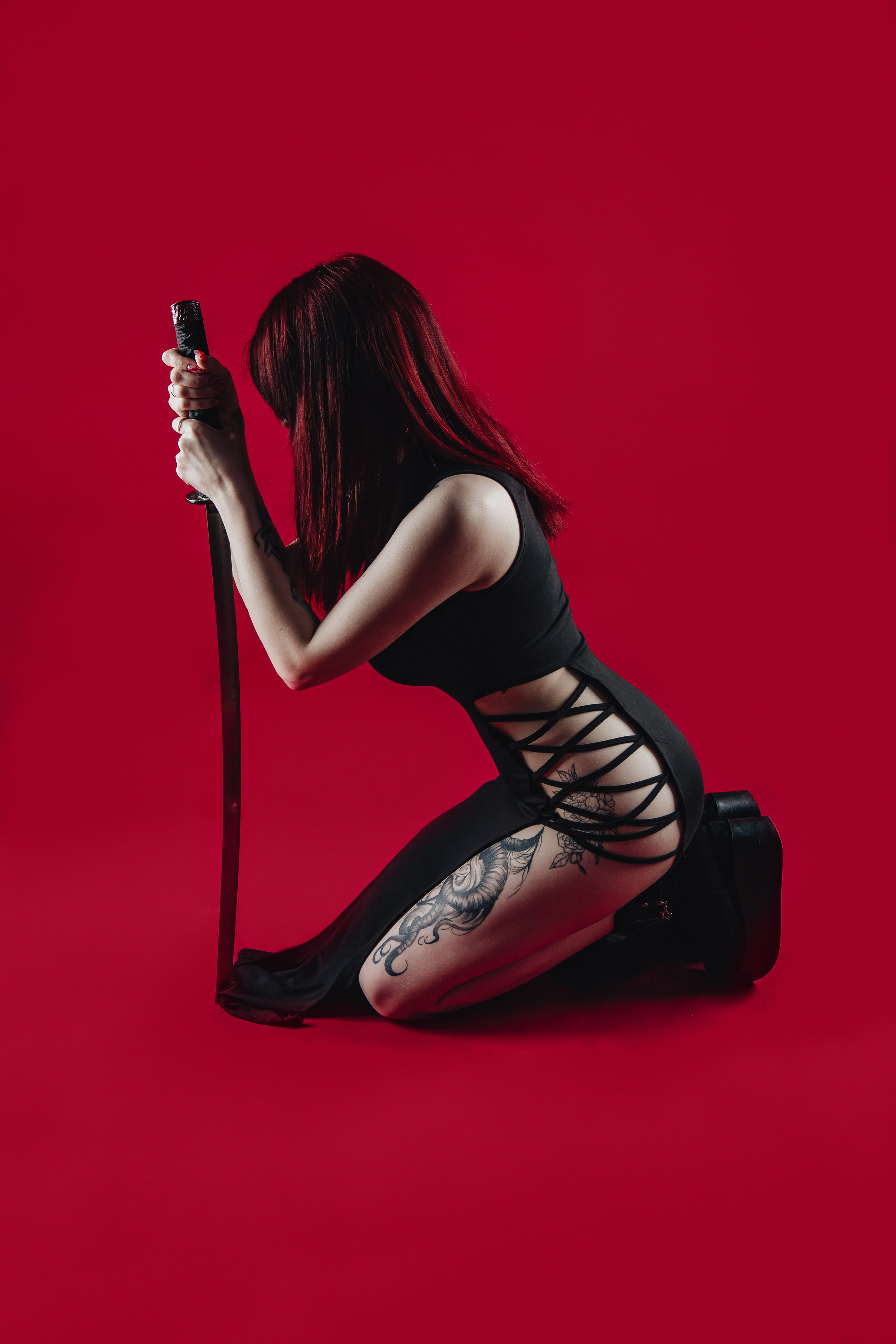 Katana in red. Фотограф в Воркуте Мария Фомина