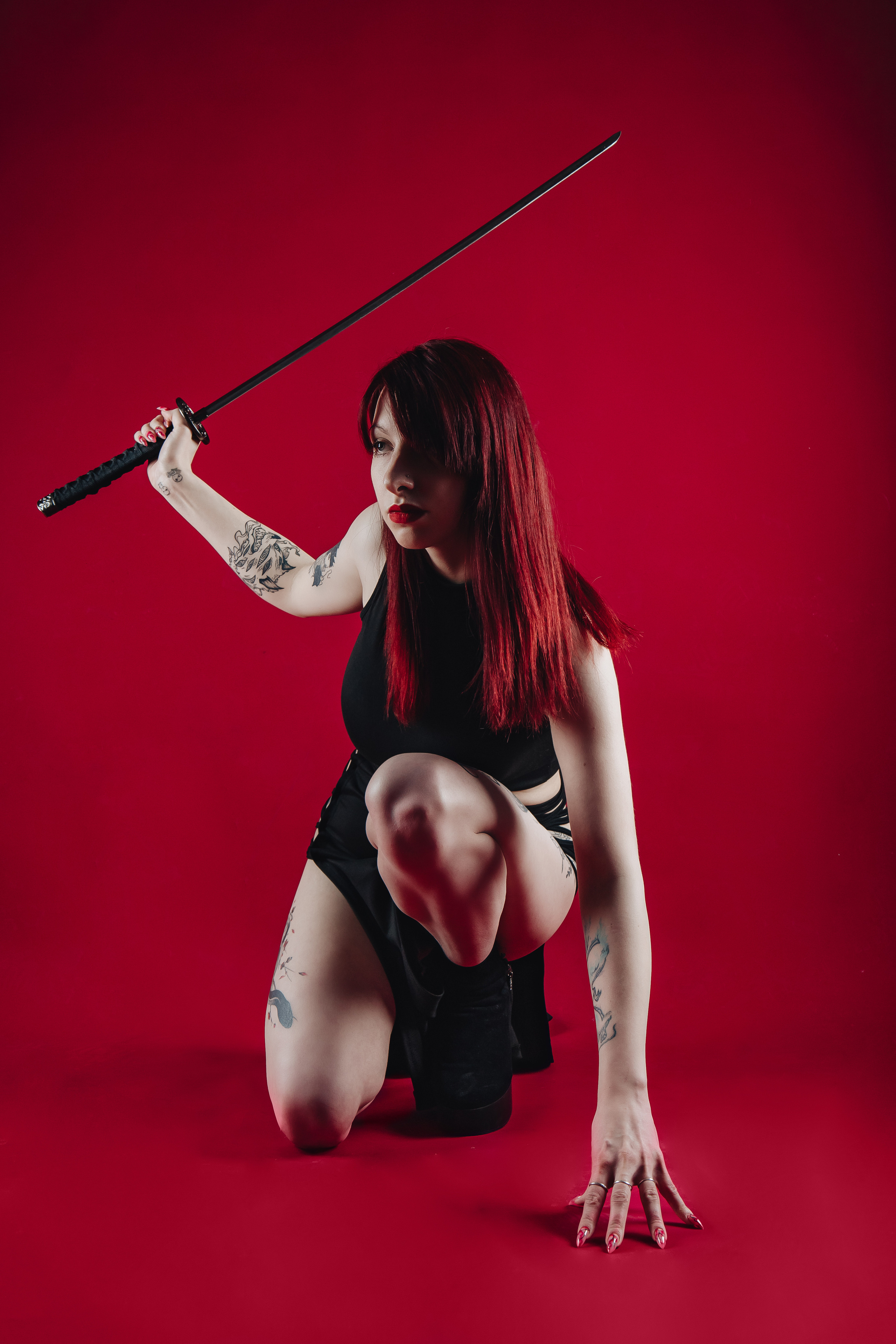 Katana in red. Фотограф в Воркуте Мария Фомина