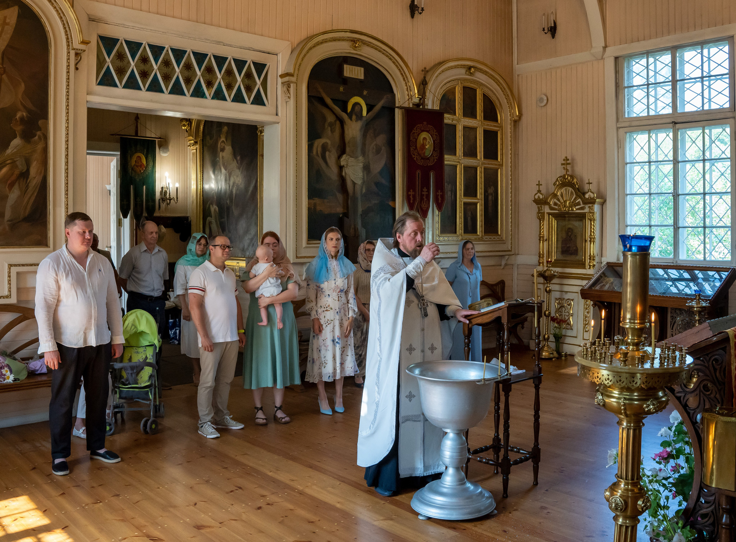 Крещение Ивана. Студийный и портретный фотограф в САНКТ-ПЕТЕРБУРГЕИрина Махаон