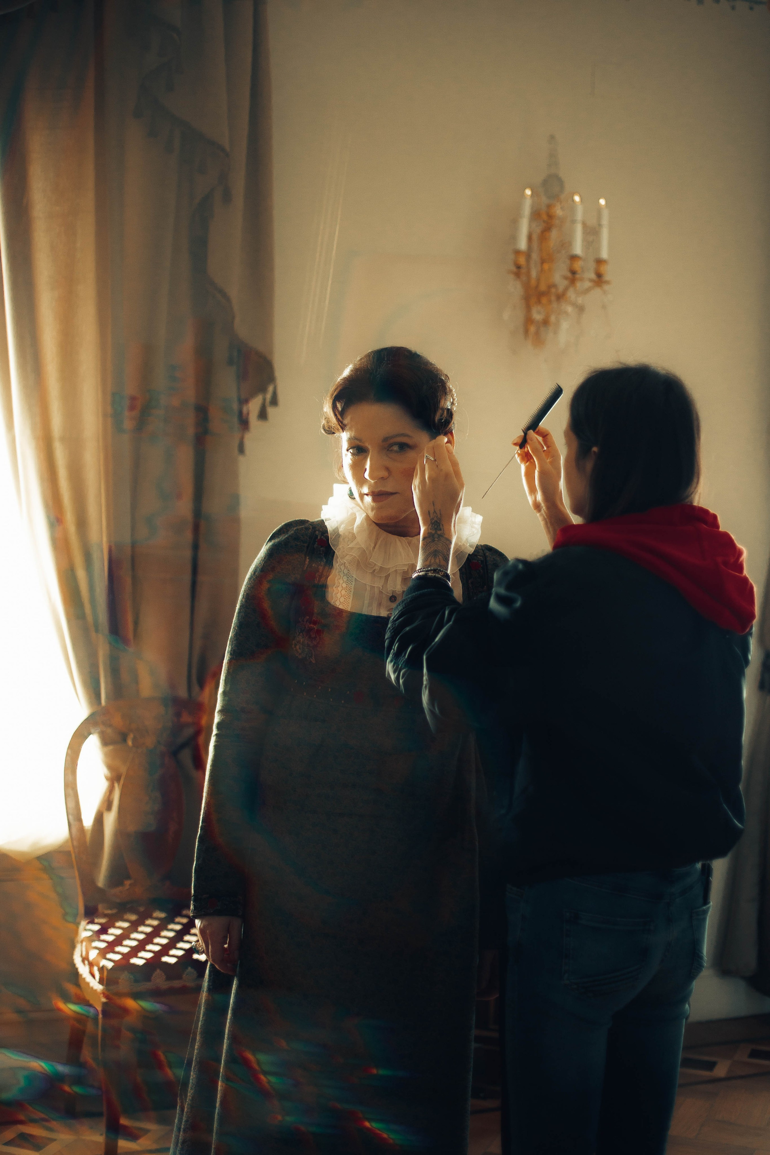 Бэкстейдж с фильма «Онегин». Фотограф Veronika Potaseva