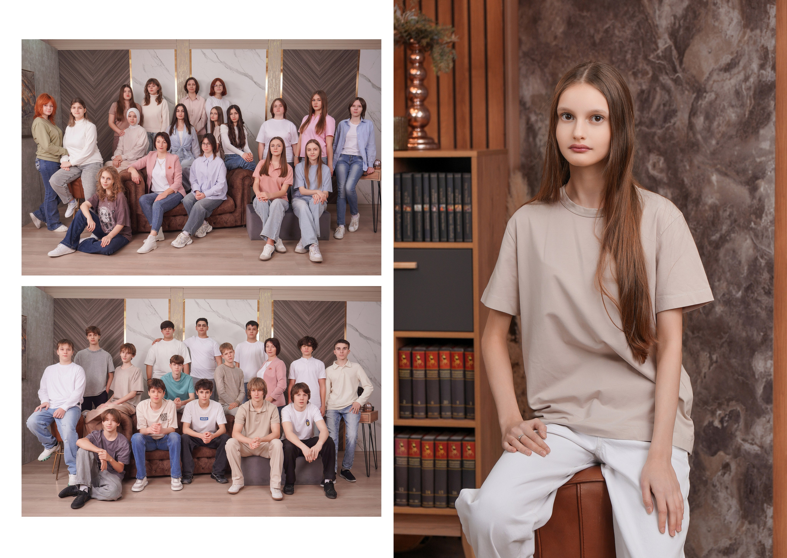 ШКОЛА 105 9 В. Красивый выпускной альбом в Краснодаре