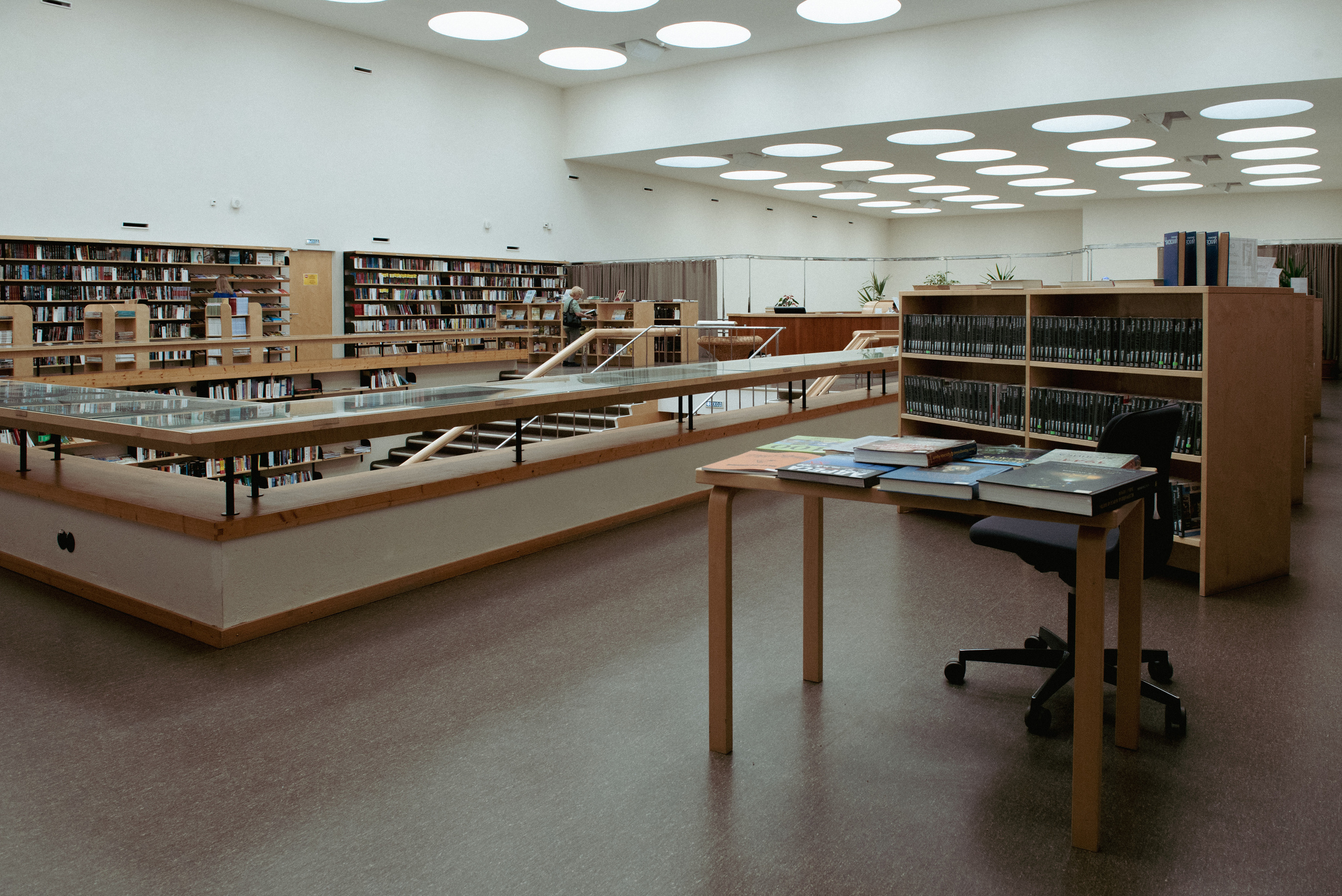 Библиотека Алвара Аалто. Портретный и архитектурный фотограф в Москве и Санкт-Петербурге