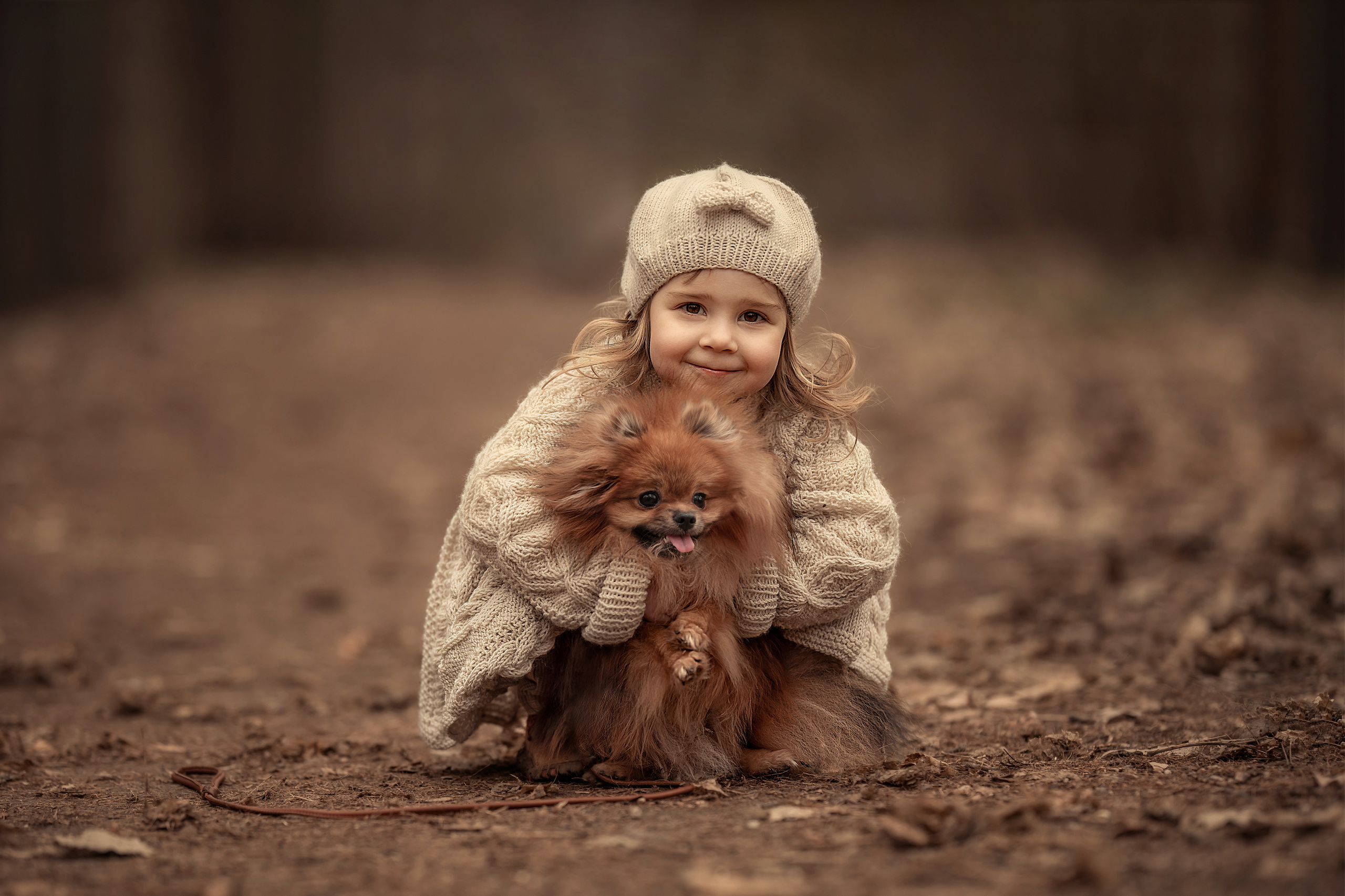 Детки с животными. Портфолио