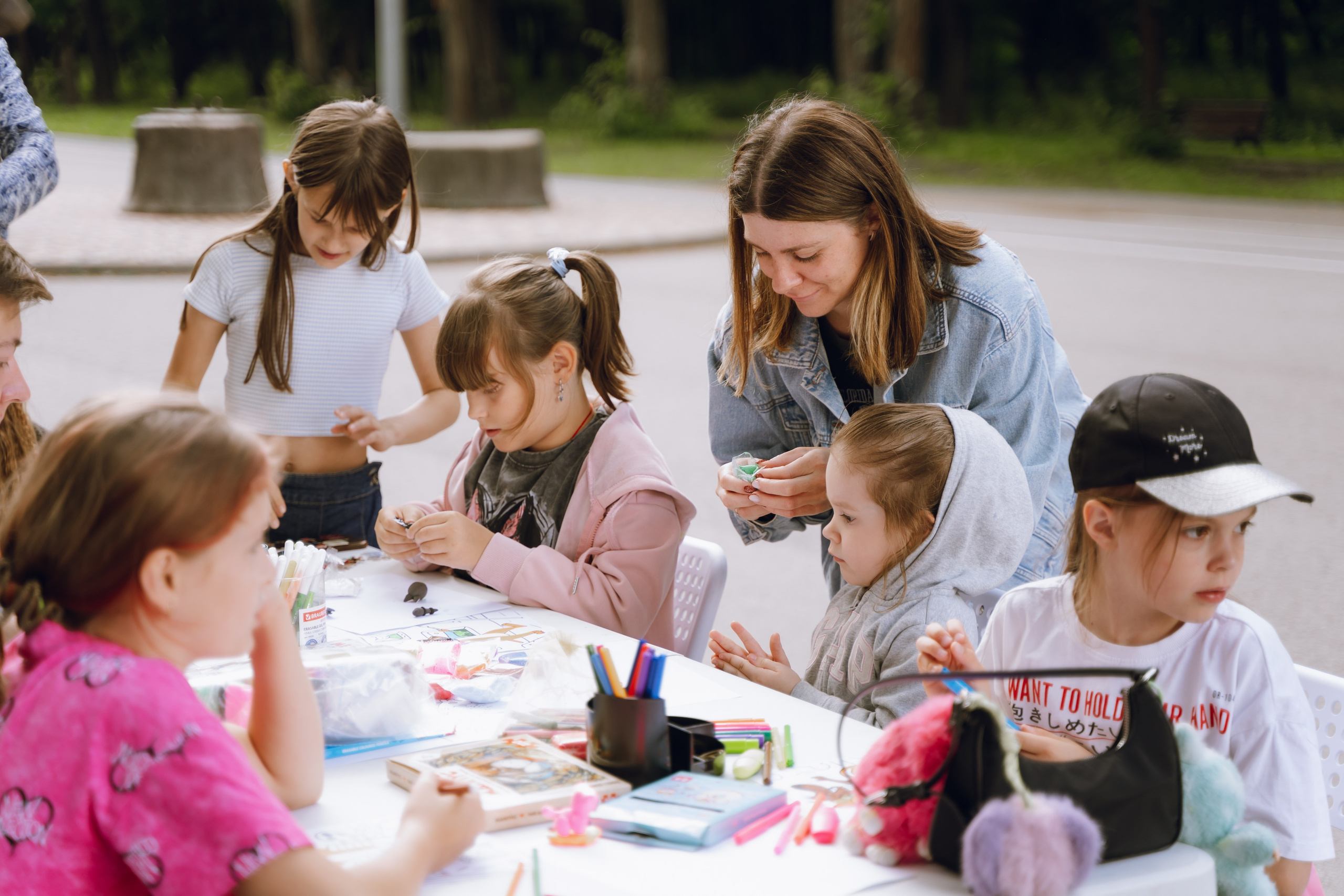 Площадка фестиваля «Мампус и его друзья» в Лесопарке 2025. Фотограф Надежда Погребняк | Рязань | Москва
