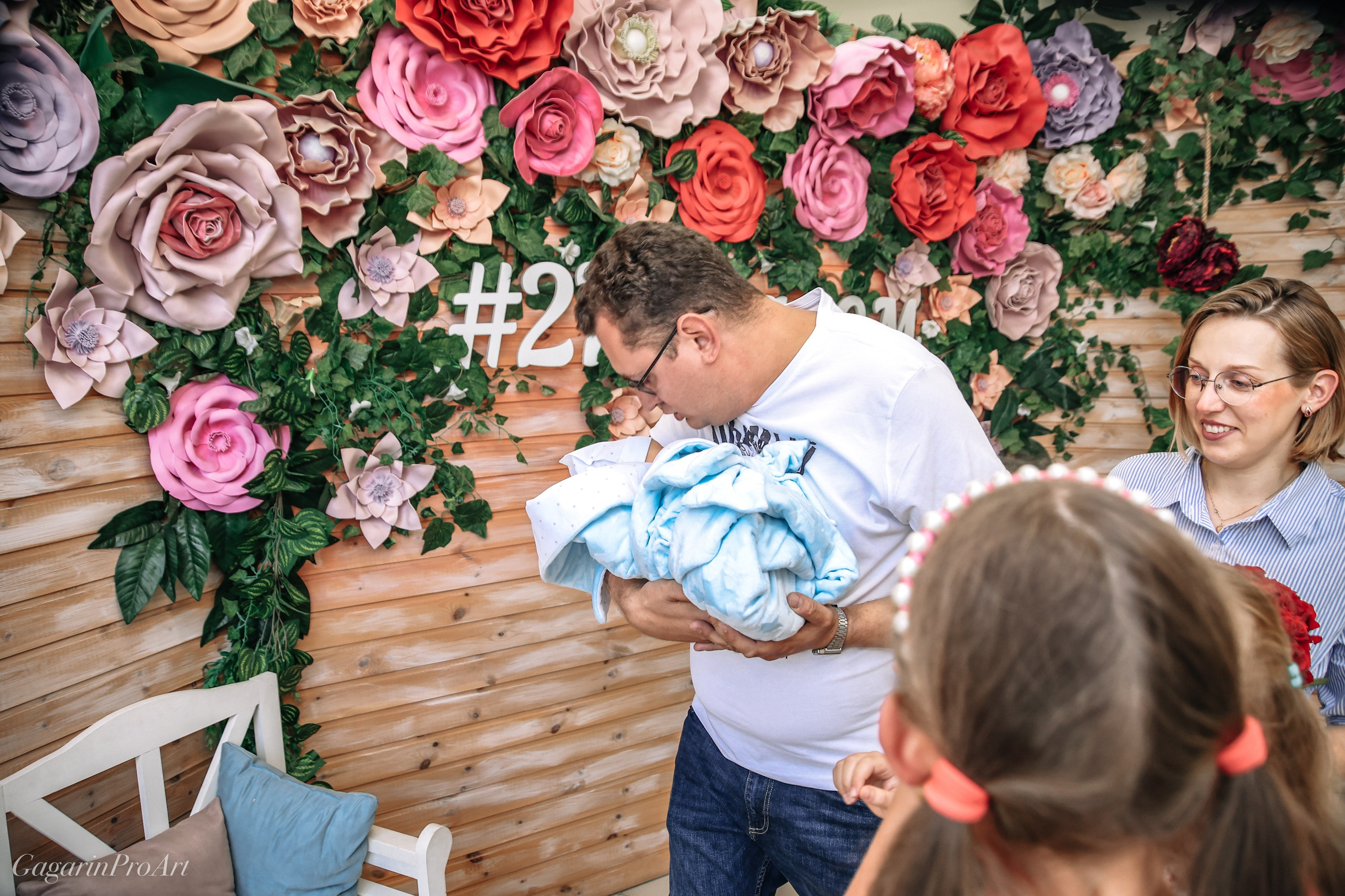 Фотосъёмка выписки из родильного дома. GagarinProArt