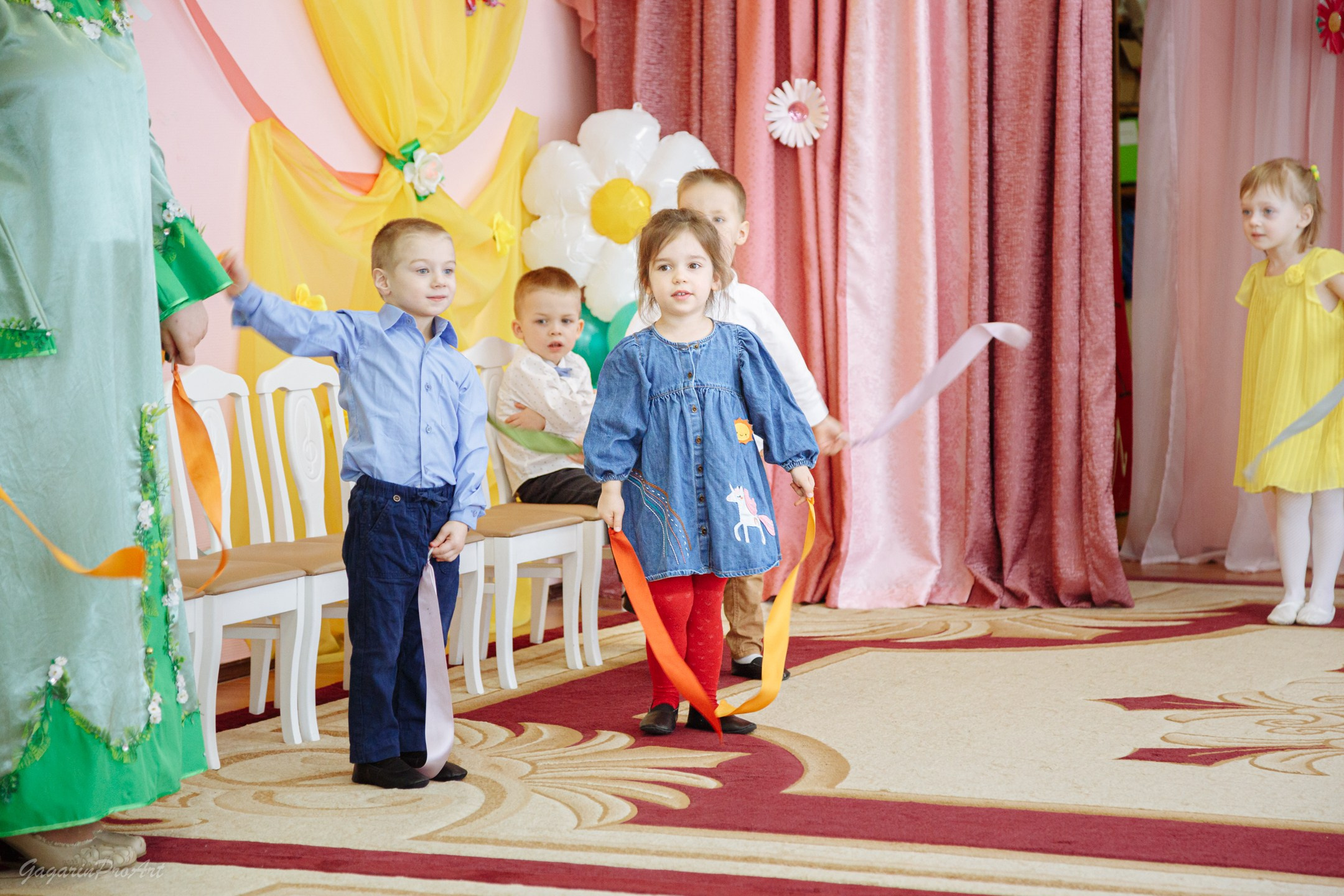 Репортаж в саду на утренник. GagarinProArt