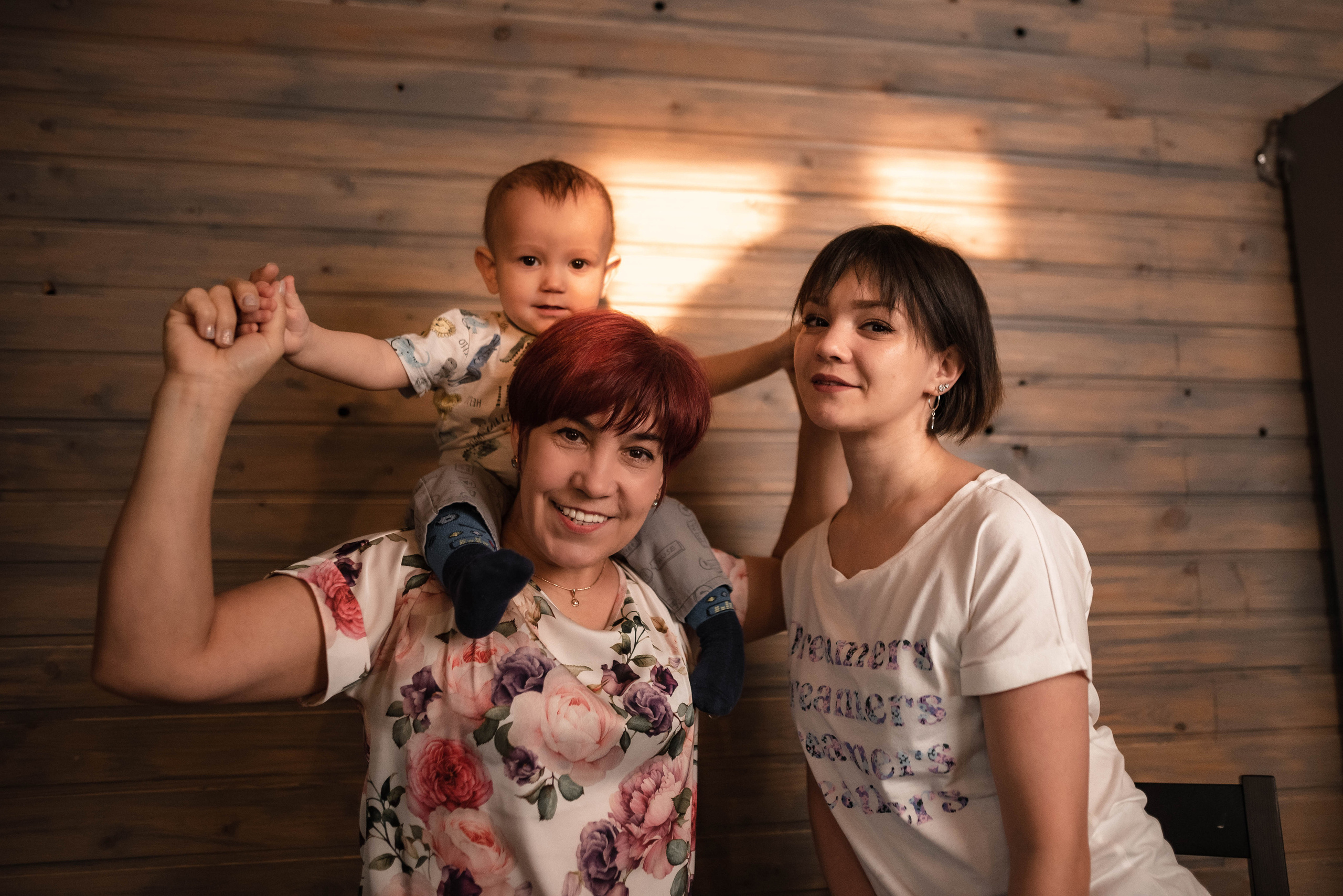 Новогодняя фотосессия для Зои и её семьи. Семейный и детский фотограф в Санкт-Петербурге Татьяна Дмитренко