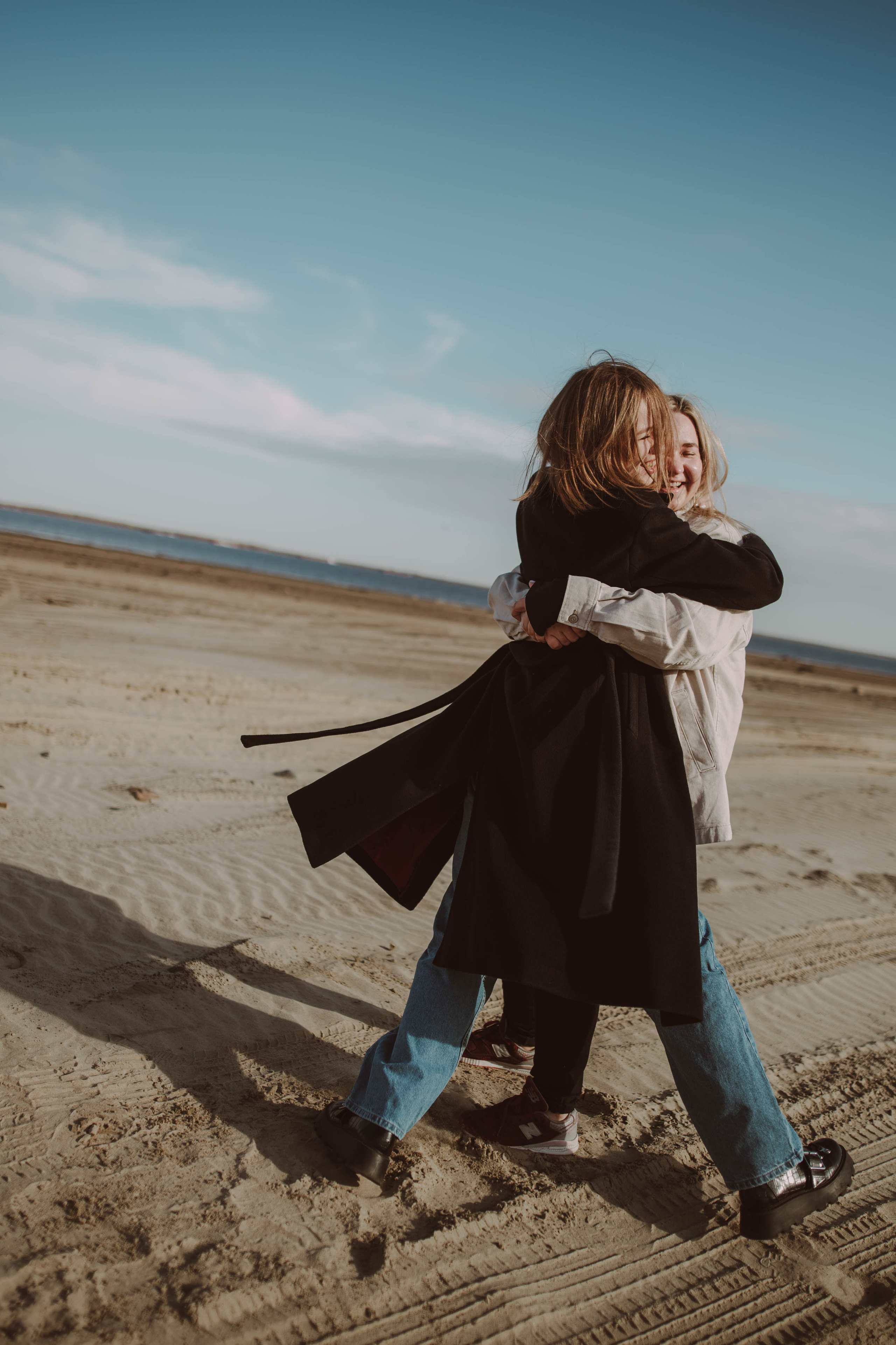 Зимний пляж. Семейный и детский фотограф в Санкт-Петербурге Татьяна Дмитренко