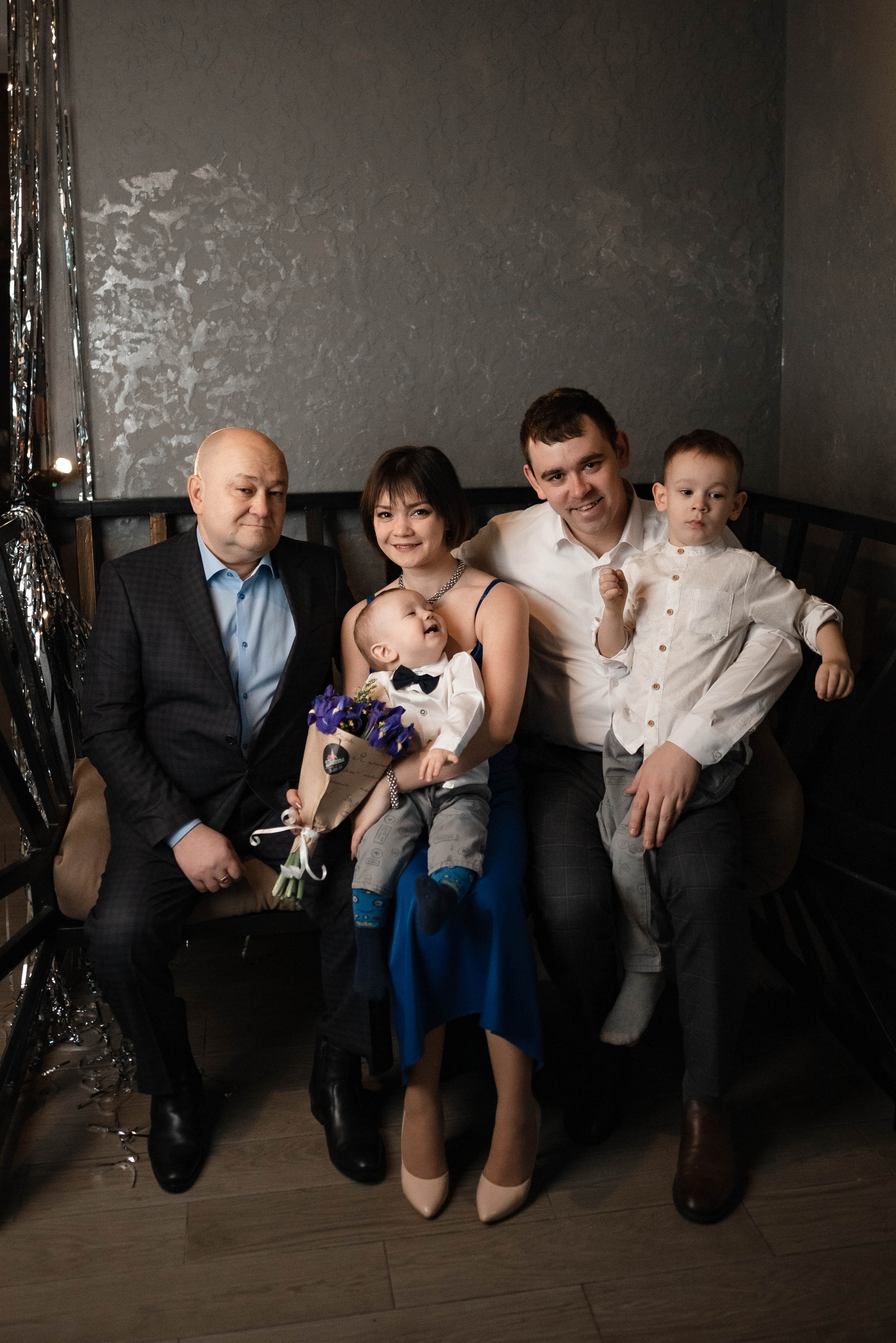 Новогодняя фотосессия для Зои и её семьи. Семейный и детский фотограф в Санкт-Петербурге Татьяна Дмитренко