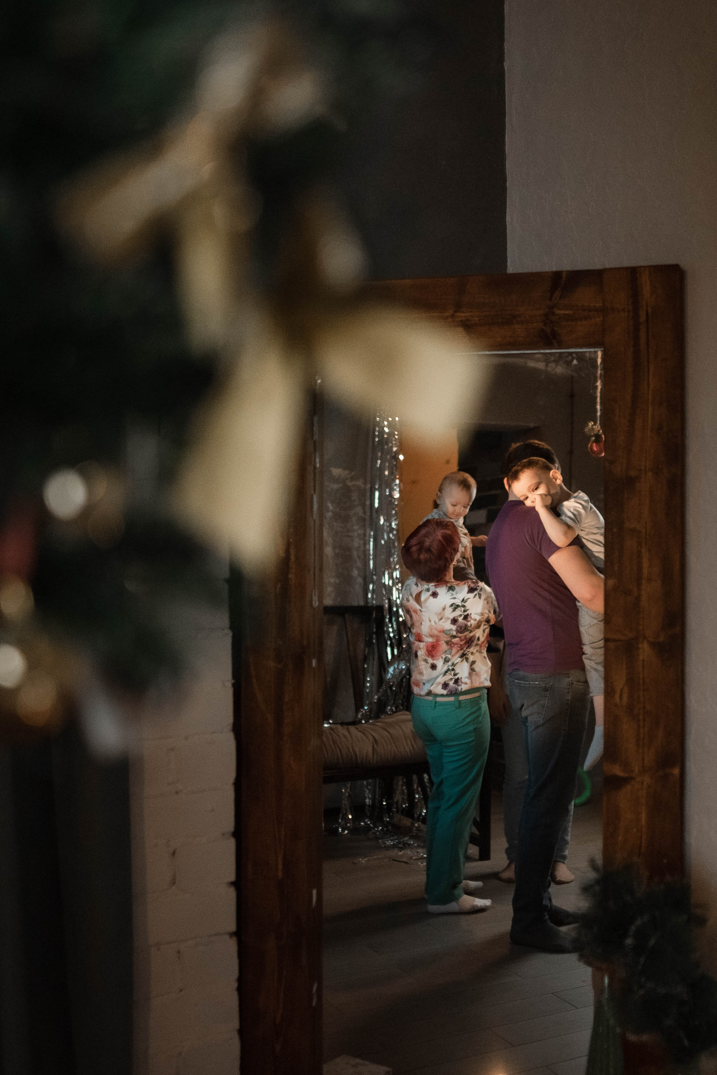 Новогодняя фотосессия для Зои и её семьи. Семейный и детский фотограф в Санкт-Петербурге Татьяна Дмитренко