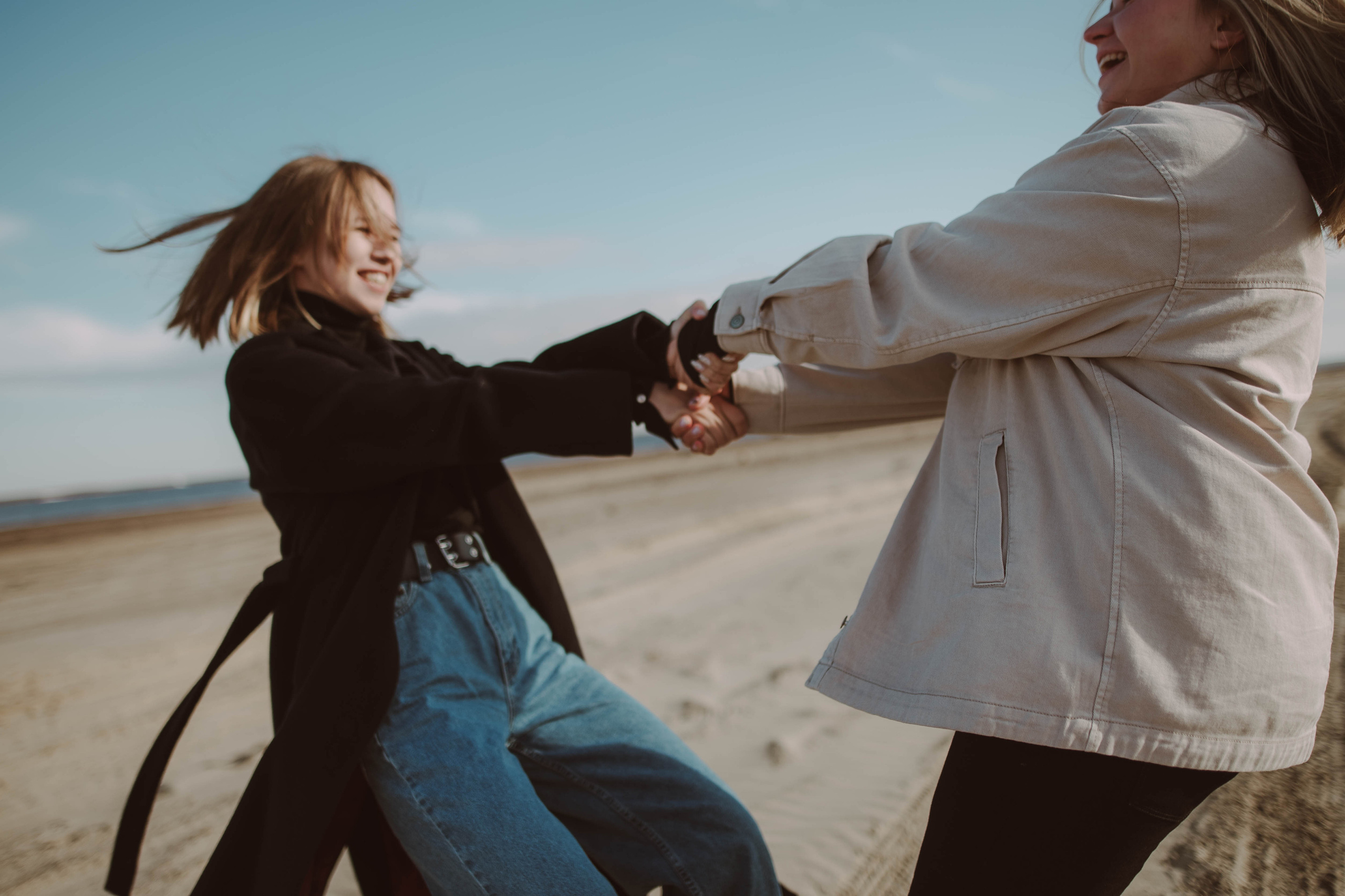 Зимний пляж. Семейный и детский фотограф в Санкт-Петербурге Татьяна Дмитренко