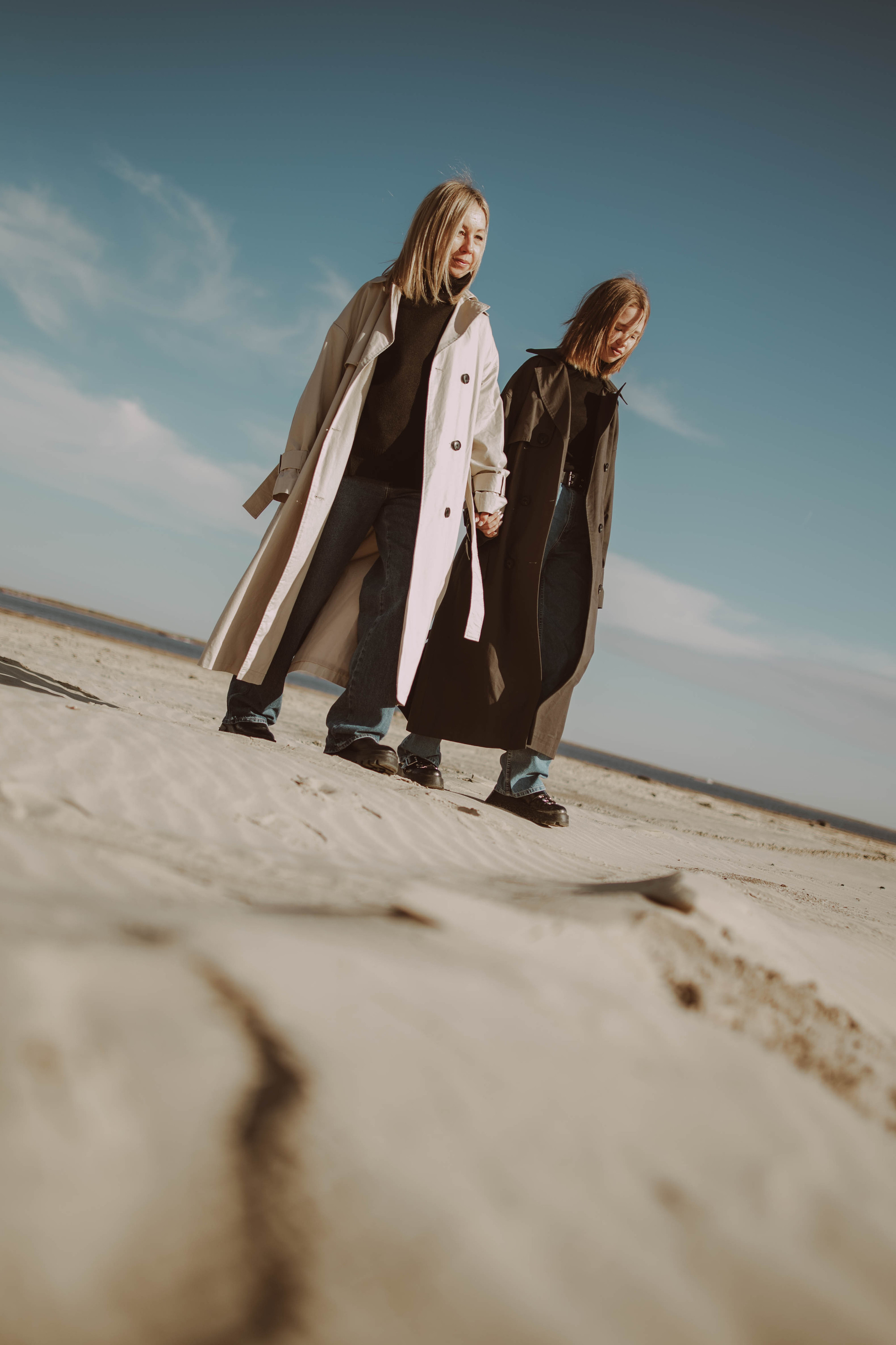 Зимний пляж. Семейный и детский фотограф в Санкт-Петербурге Татьяна Дмитренко