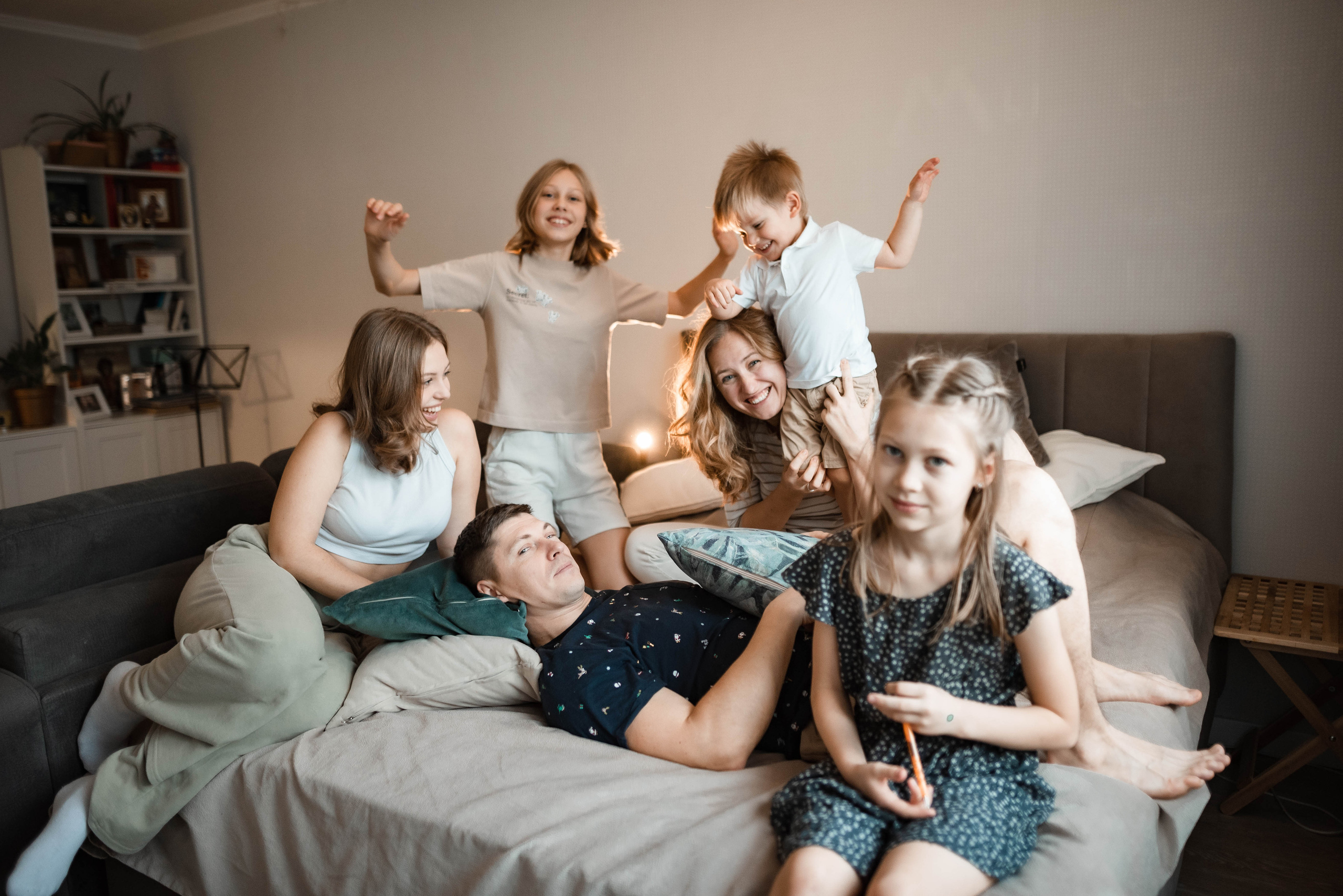 Когда все вместе. Семейный и детский фотограф в Санкт-Петербурге Татьяна Дмитренко