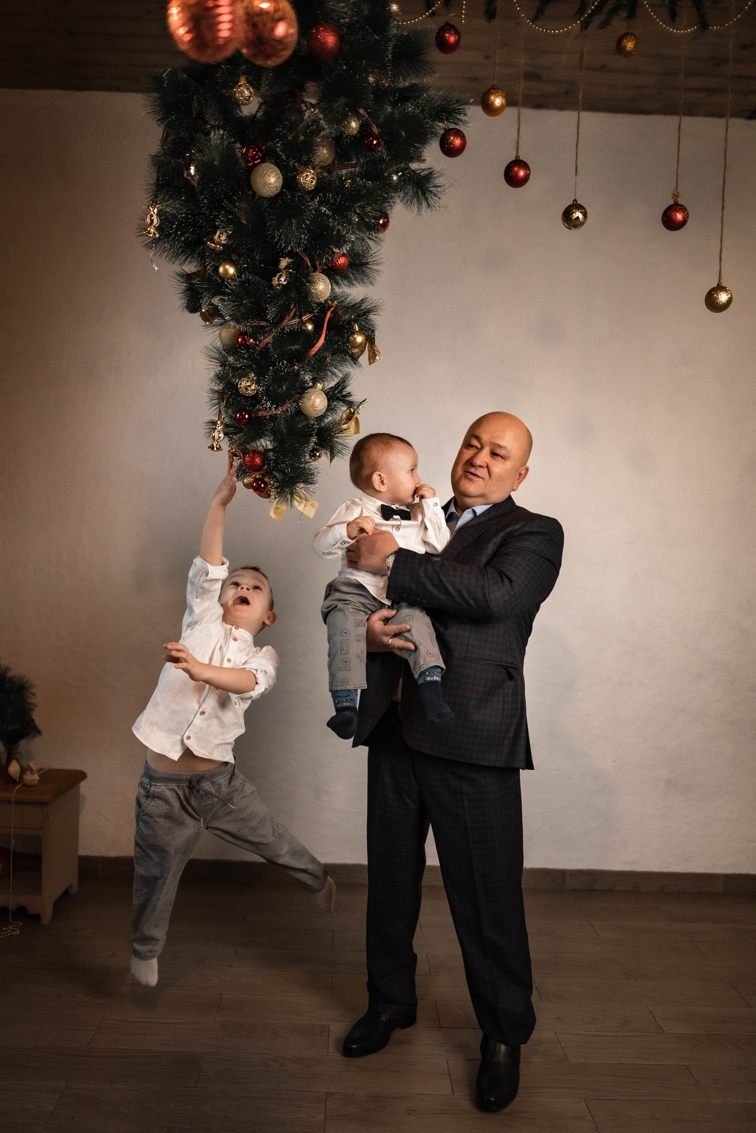 Новогодняя фотосессия для Зои и её семьи. Семейный и детский фотограф в Санкт-Петербурге Татьяна Дмитренко