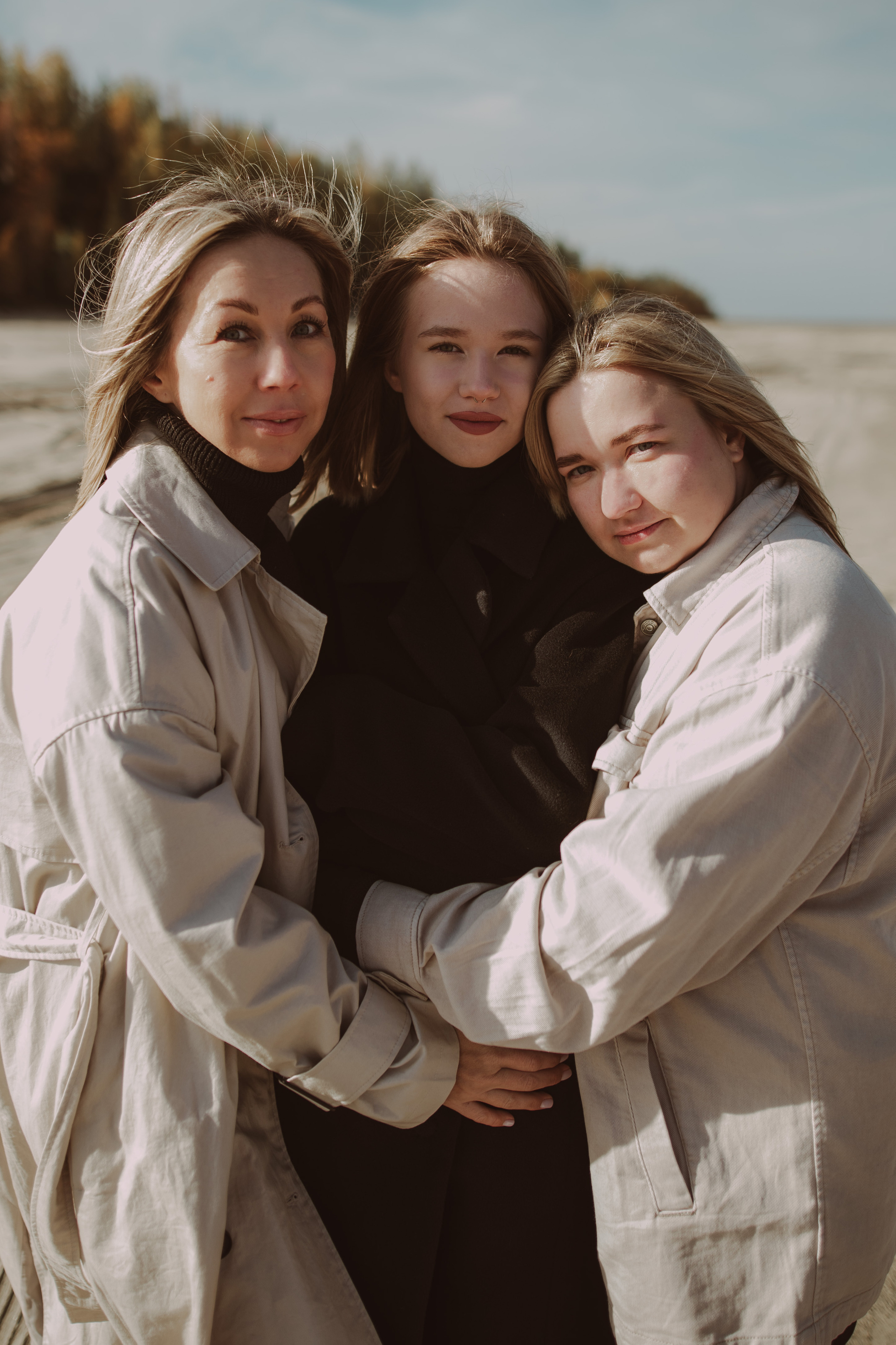 Зимний пляж. Семейный и детский фотограф в Санкт-Петербурге Татьяна Дмитренко