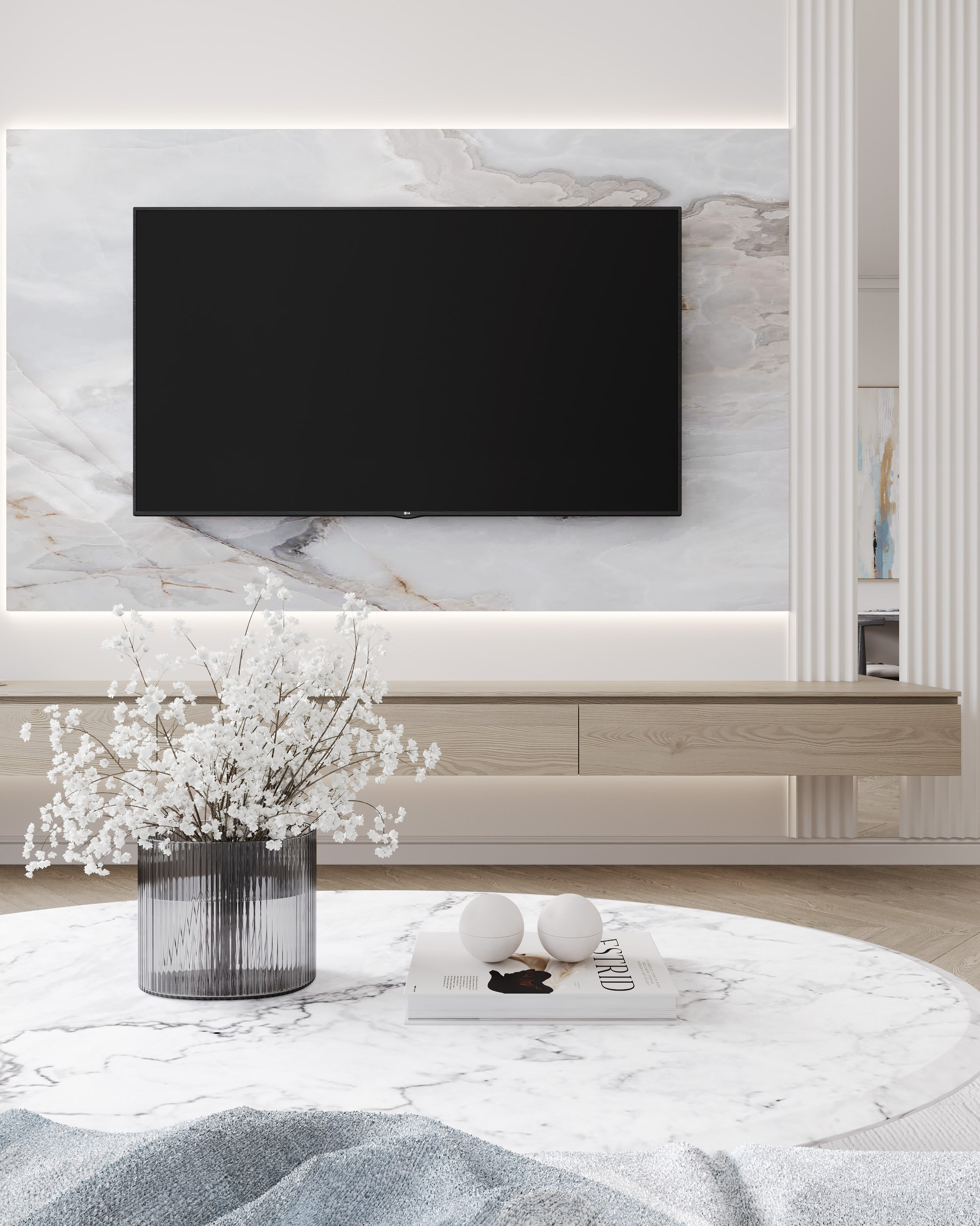 Проект 9 ЖК Западный порт 80 м². Artstudio17 Дизайн-студия Ирины Чабан в Москве