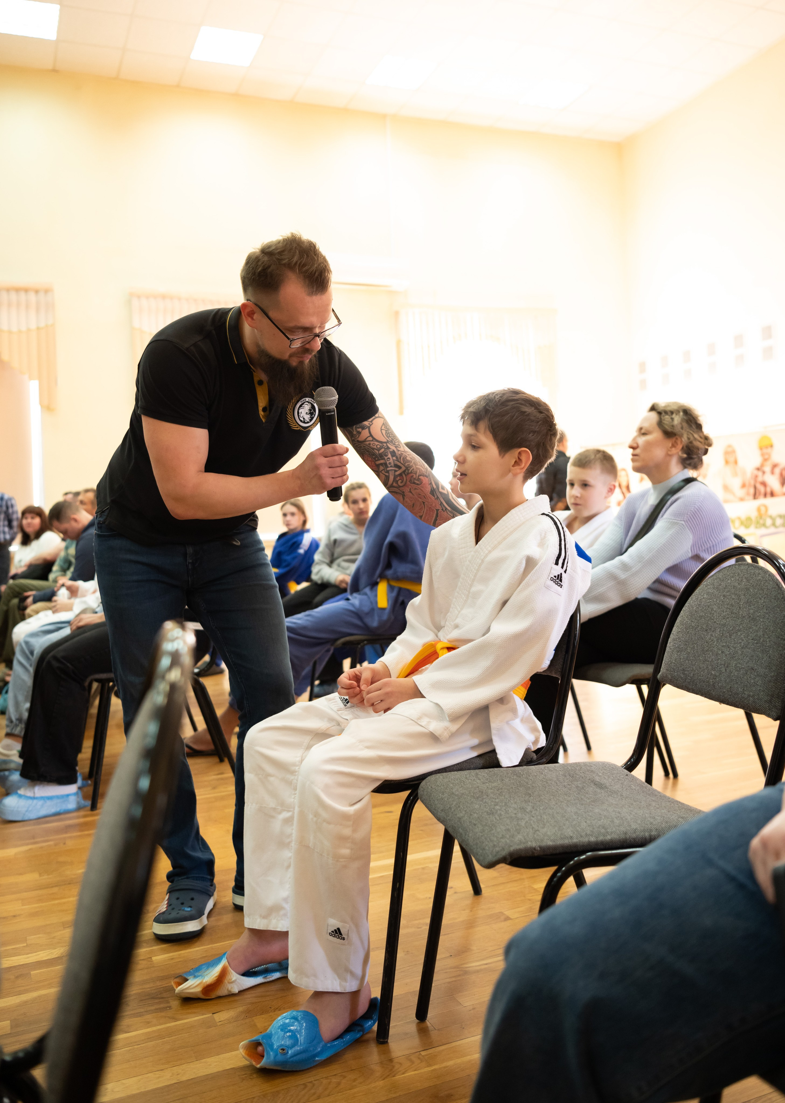 Спортивные соревнования по Дзюдо. Детский и семейный фотограф г. Москва Оксана Катаджи