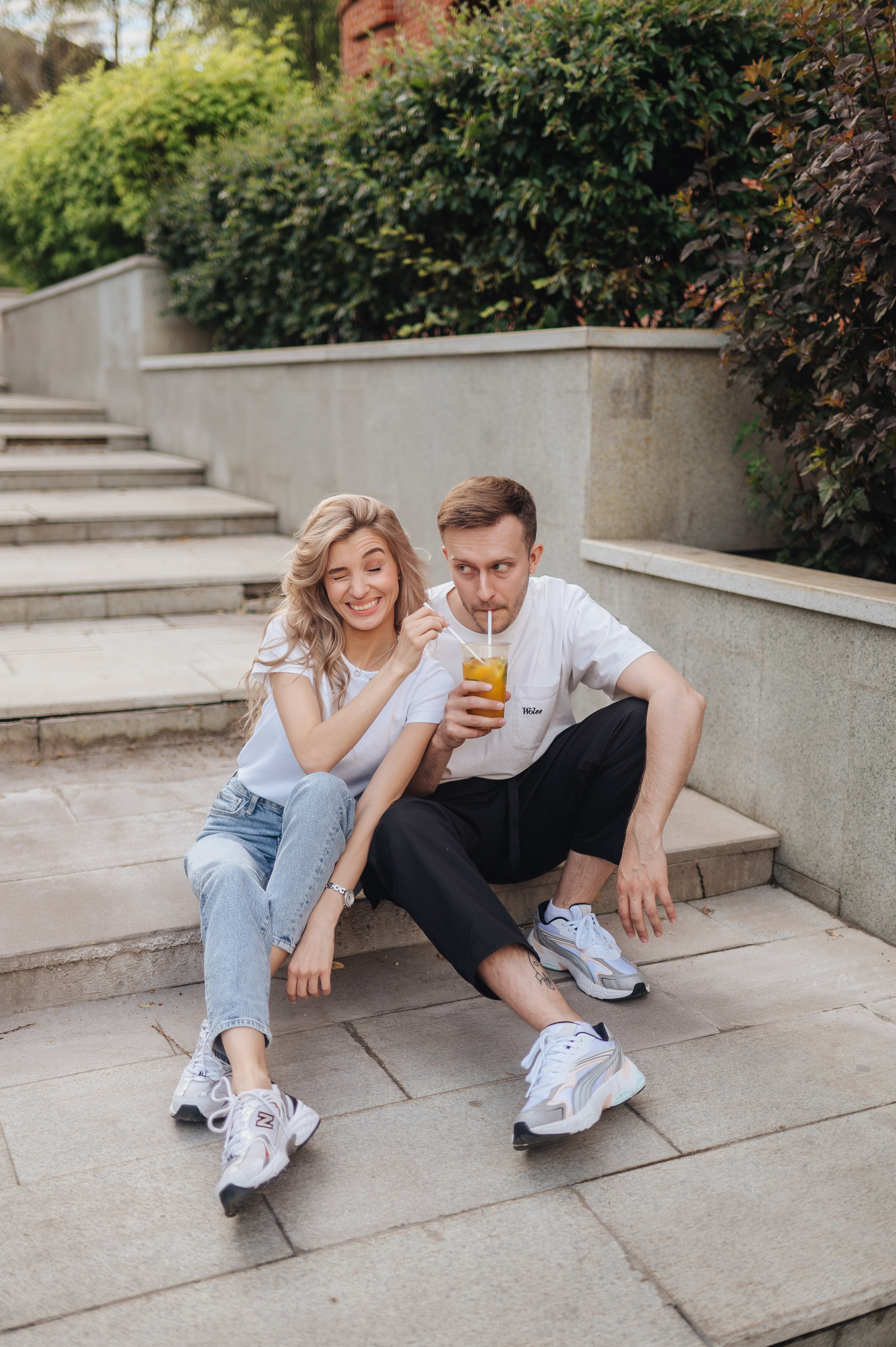 Городская лавстори Вани и Кати. Фотограф в Москве и Московской области Таня Яблочкина