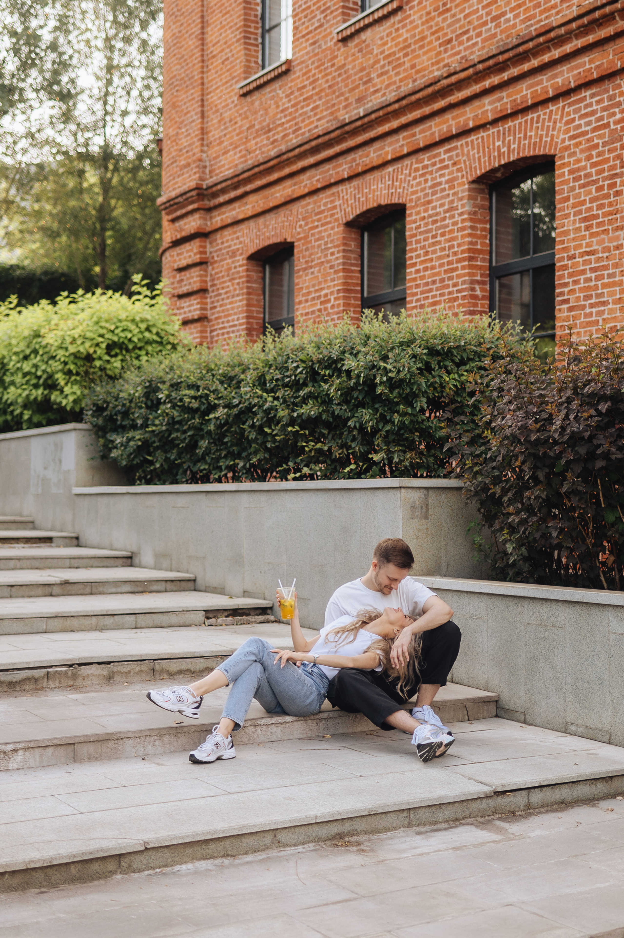 Городская лавстори Вани и Кати. Фотограф в Москве и Московской области Таня Яблочкина