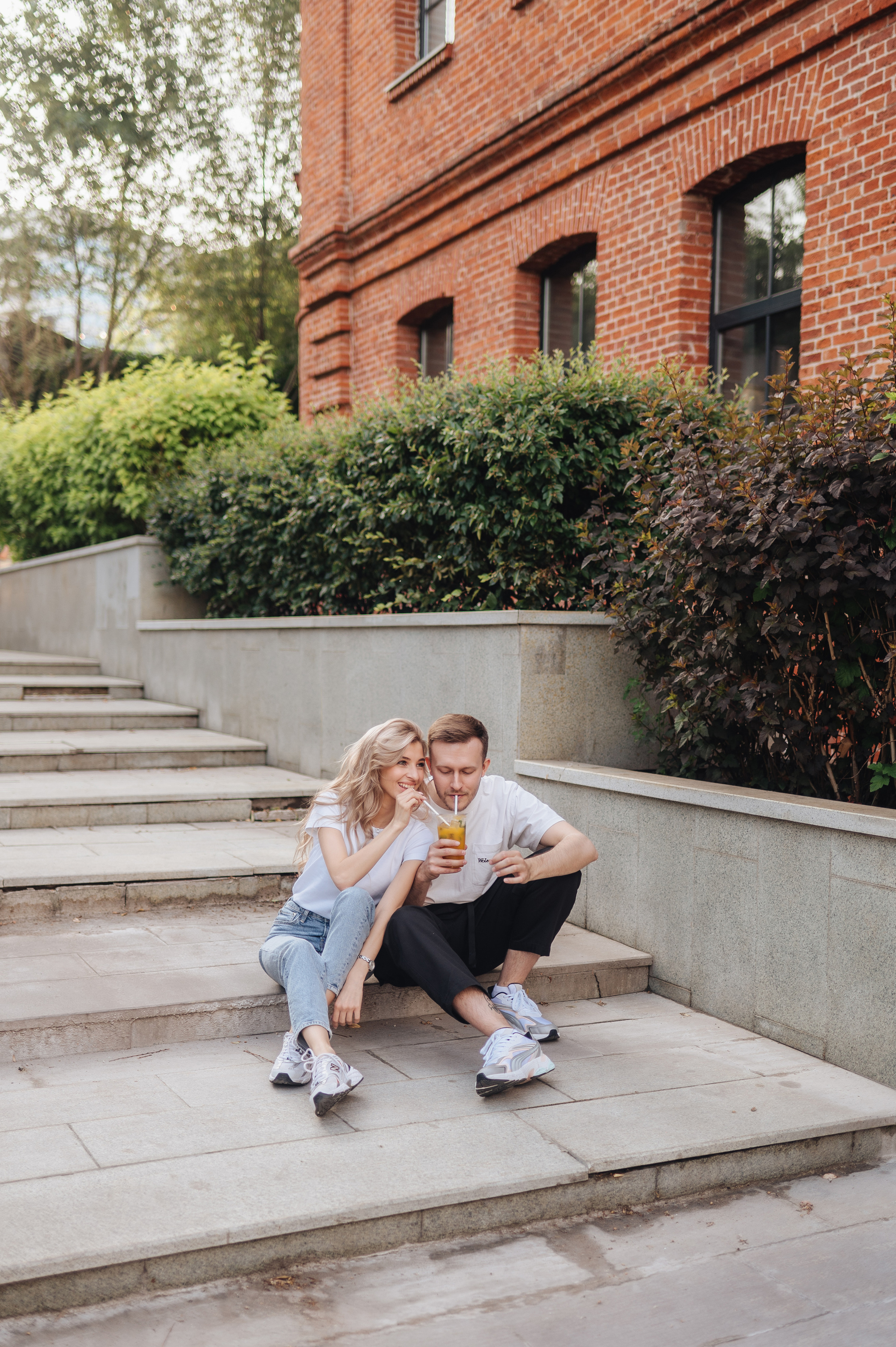 Городская лавстори Вани и Кати. Фотограф в Москве и Московской области Таня Яблочкина