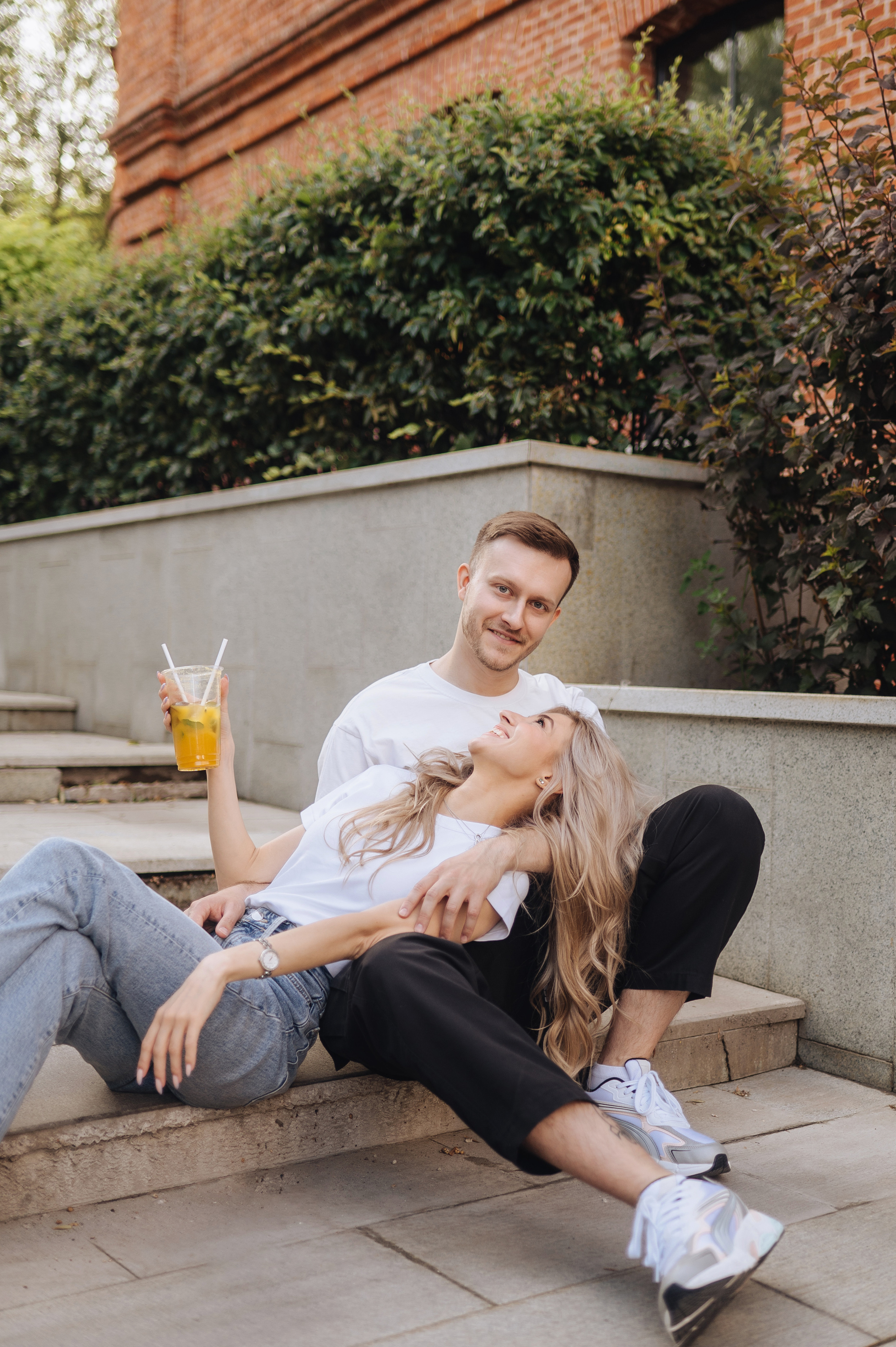 Городская лавстори Вани и Кати. Фотограф в Москве и Московской области Таня Яблочкина