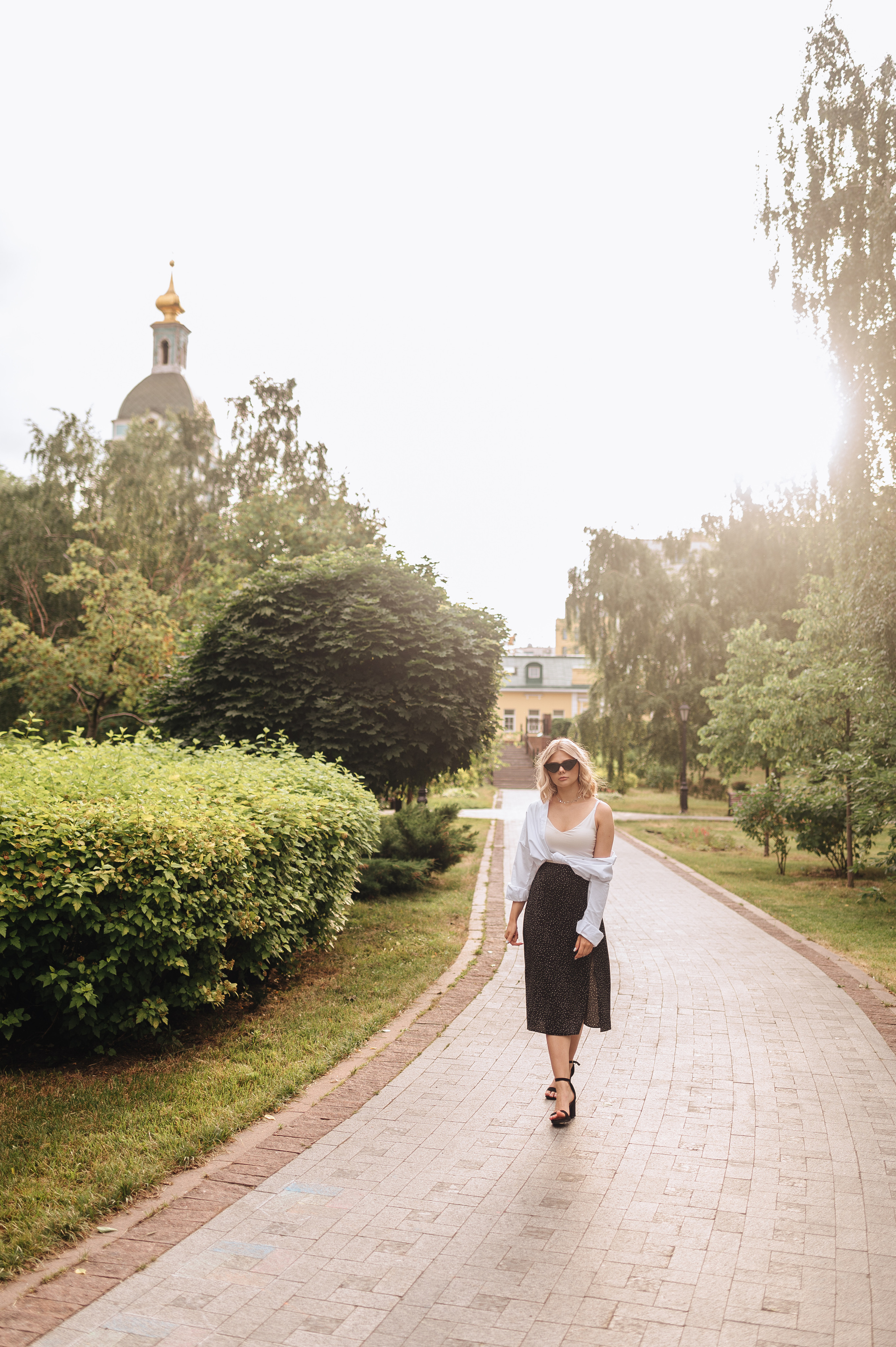 Городская фотосессия для Анны. Фотограф в Москве и Московской области Таня Яблочкина