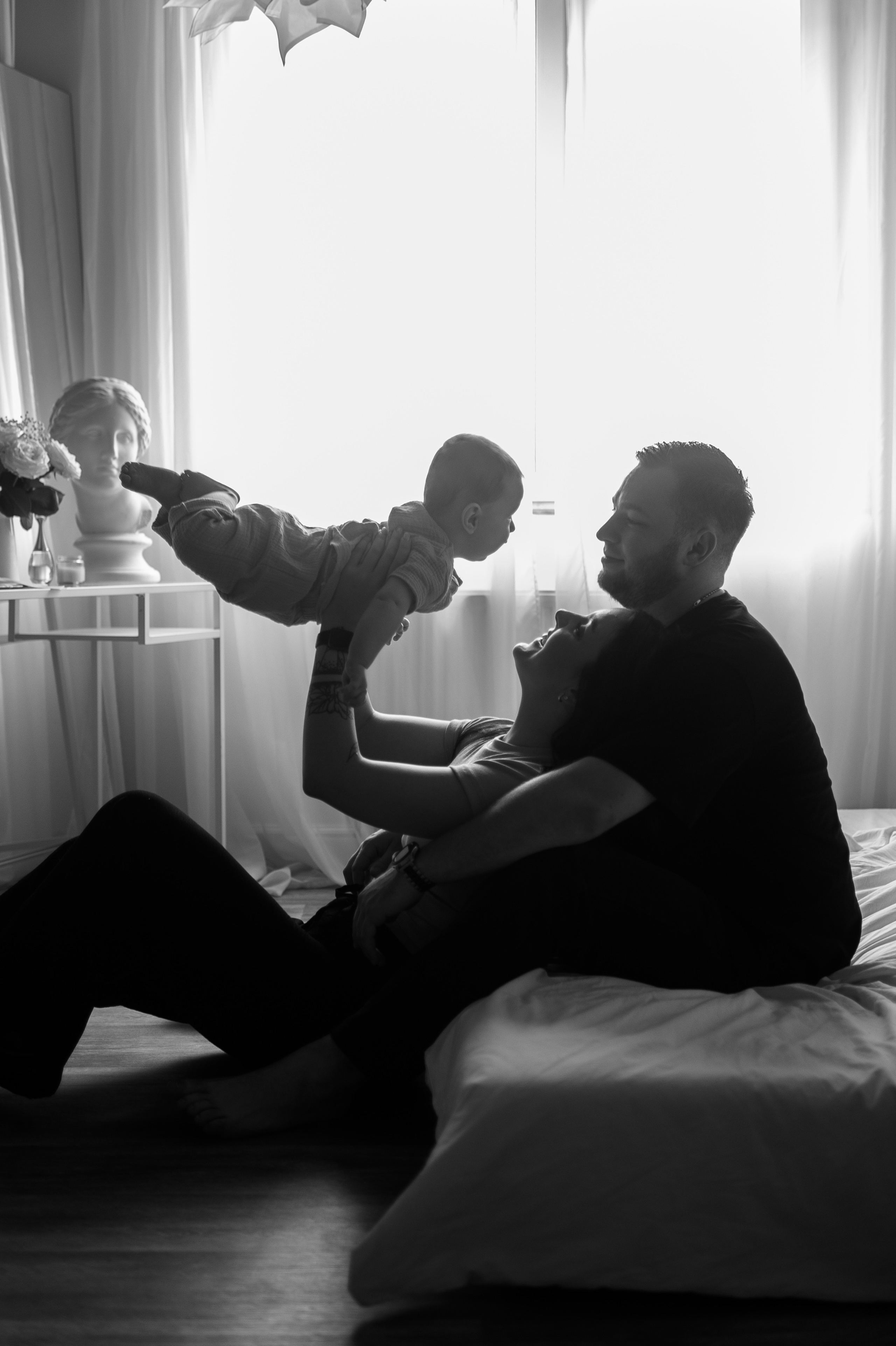 Семейная фотосессия на полгода Тимура. Фотограф в Москве и Московской области Таня Яблочкина