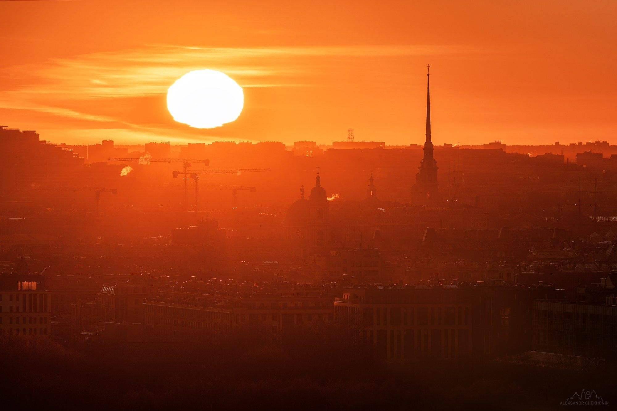 Cityscapes and architecture. Landscape photographer Aleksandr Chekhonin