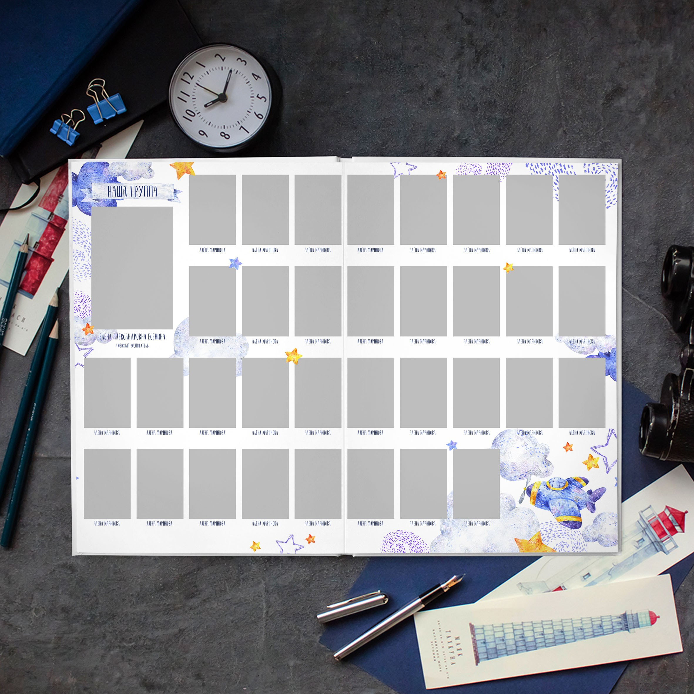 Дизайны фотокниг для детского сада. REPEYBOOK | Выпускные альбомы для детского сада и класса