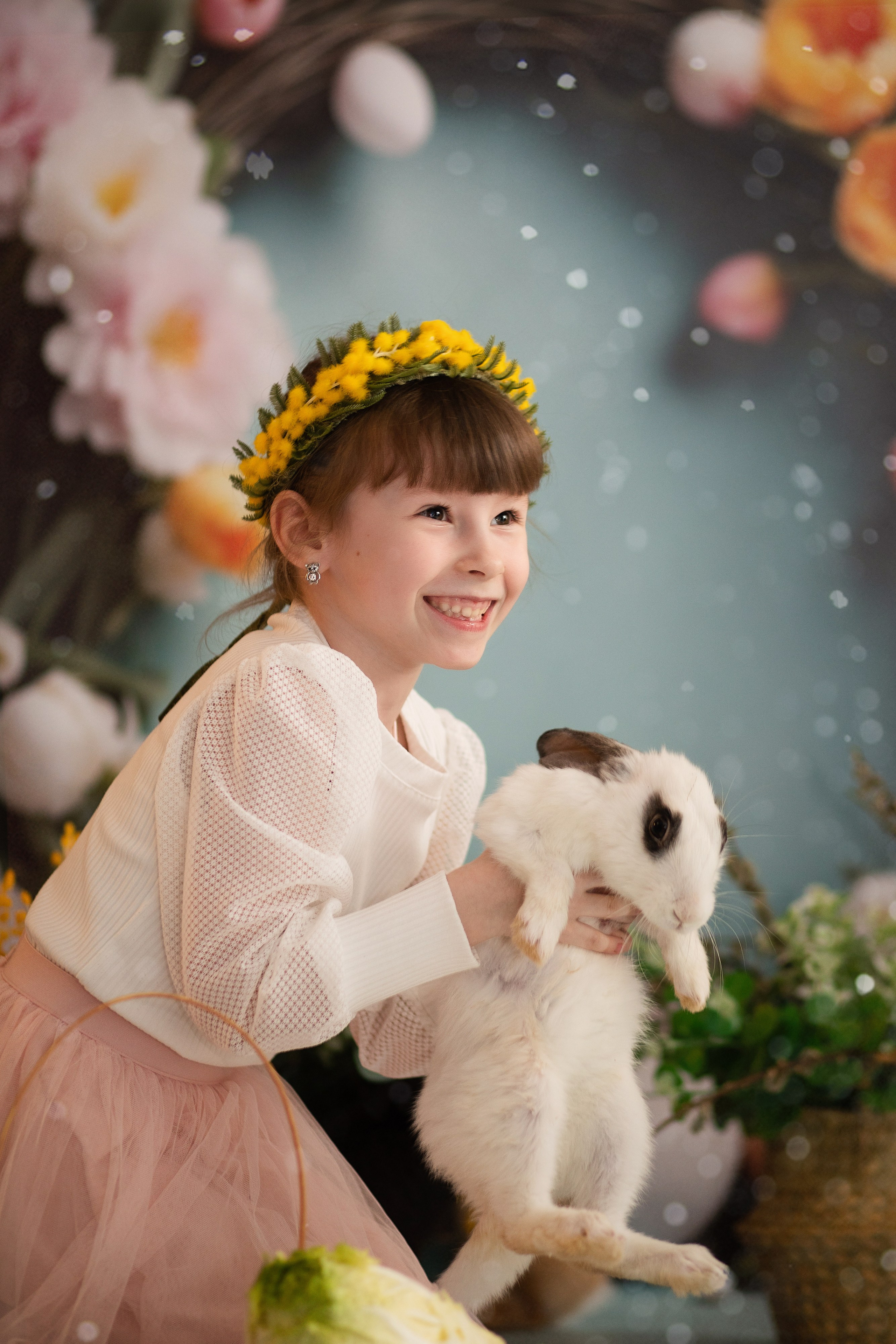 Фотопроект Пасхальный с кроликами. ФОТОГРАФ НА ГОДИК, БЕРЕМЕННОСТИ, НОВОРОЖДЕННЫХ, КРЕЩЕНИЯ МОСКВА