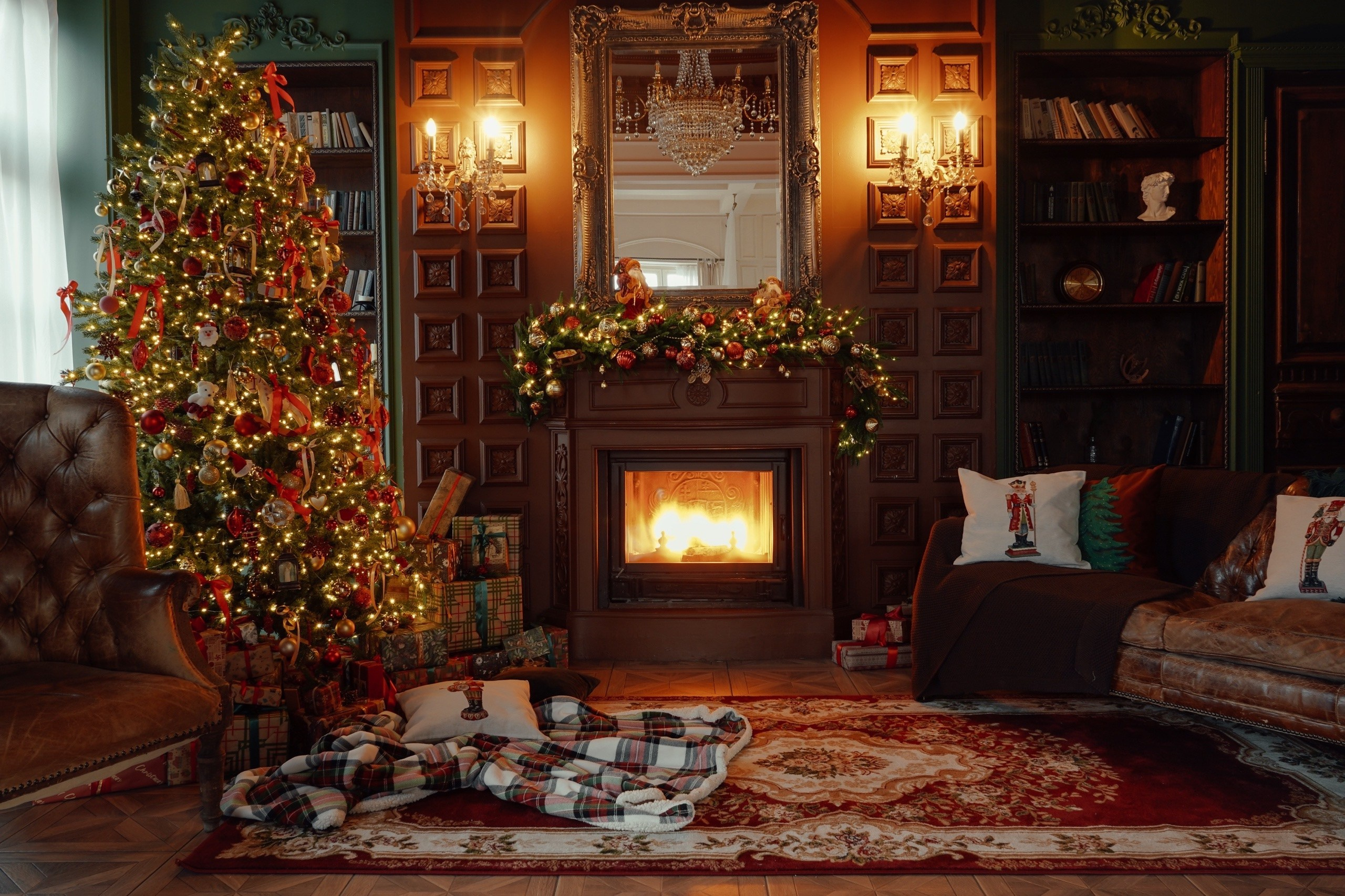 Новогодние фотосессии в фотостудиях Питера