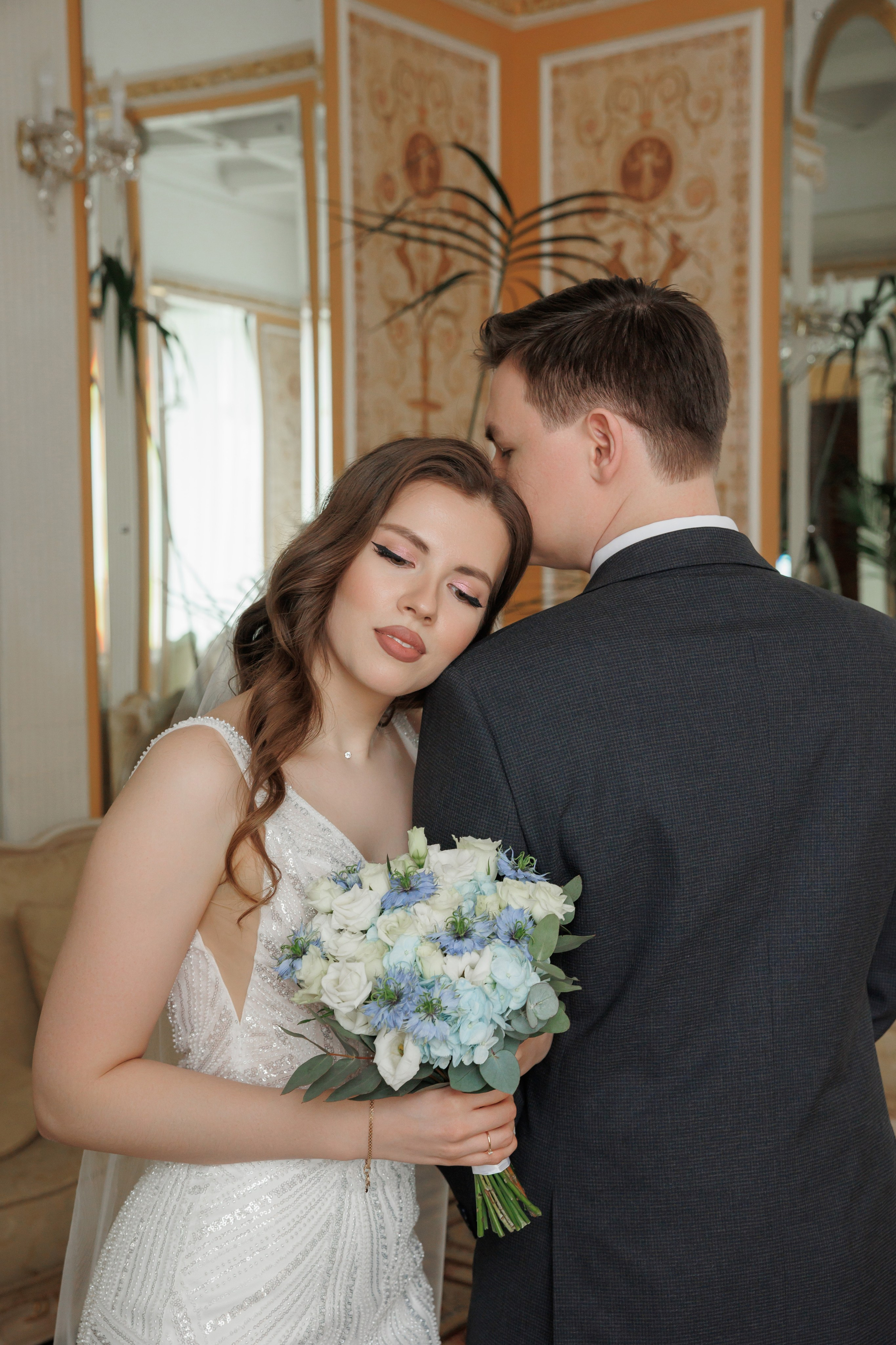 Даша и Дима, Грибоедовский ЗАГС. Свадебный и репортажный фотограф (Москва, Королев и другие)