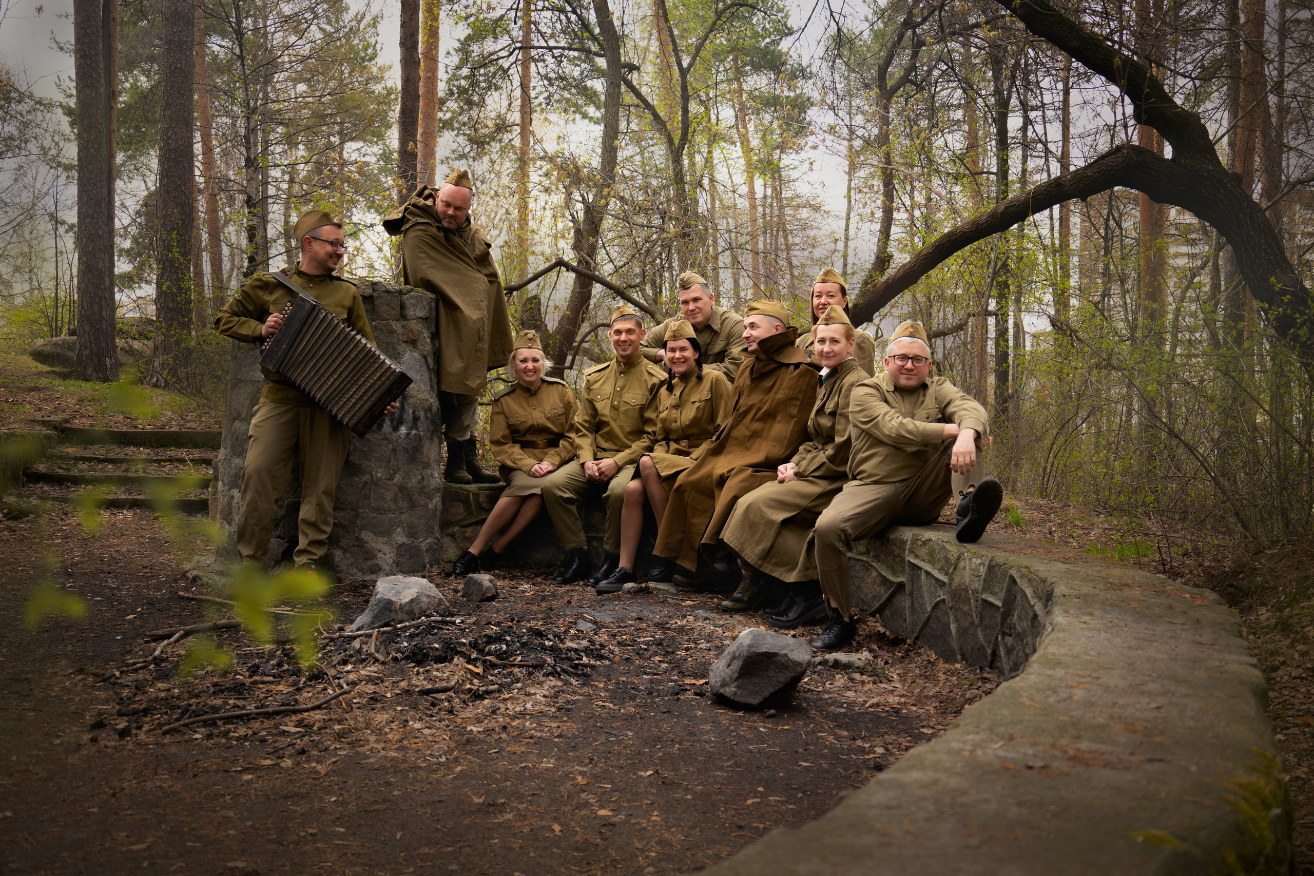 Корпоративная съемка. 9 мая. Художественный фотограф в Екатеринбурге Брук Мария