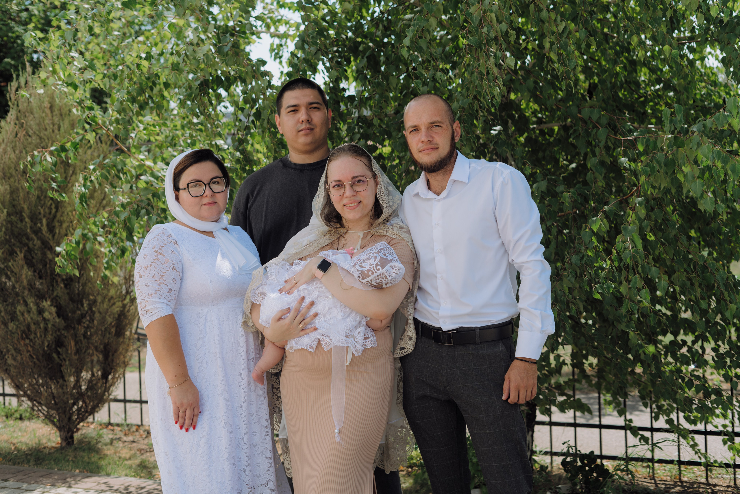 Крещение Софии, г. Кропоткин (радиострой). Семейный и детский фотограф в Гулькевичи, Кропоткине